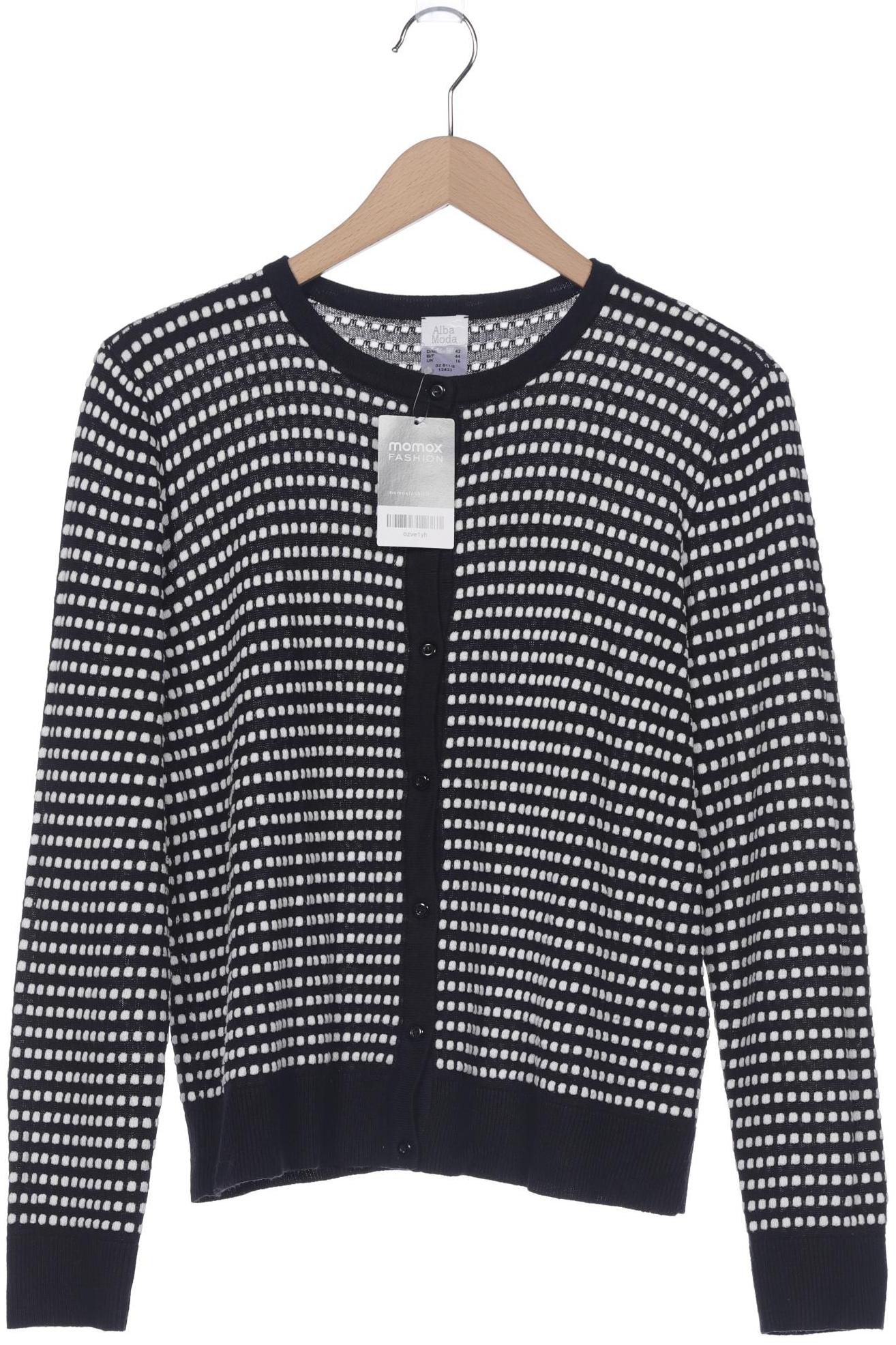 

Alba Moda Damen Strickjacke, schwarz, Gr. 42