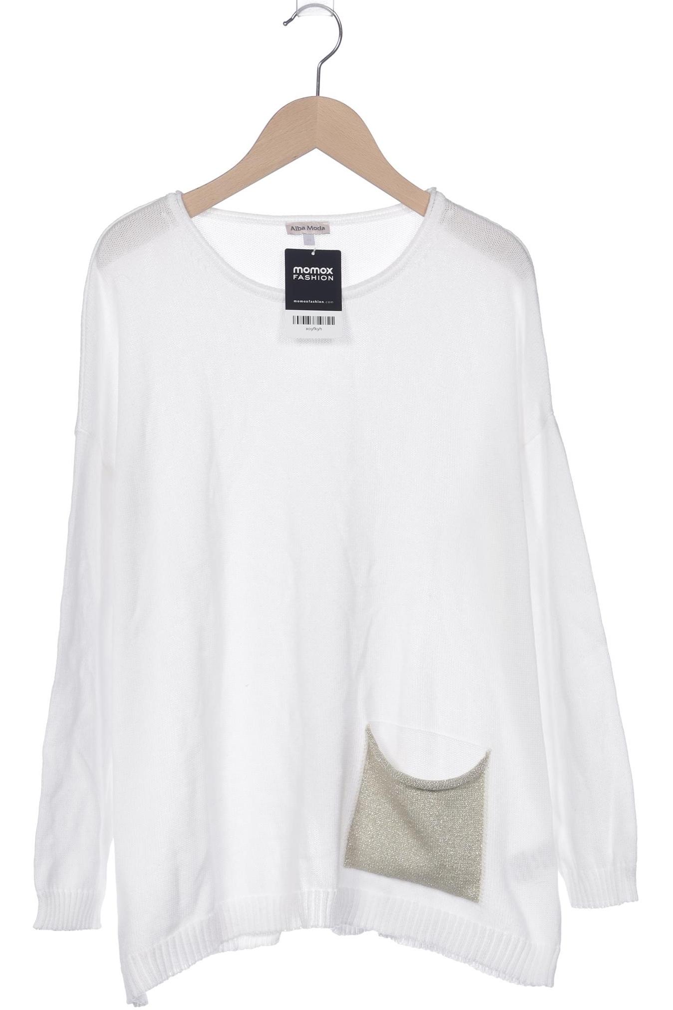 

Alba Moda Damen Pullover, weiß, Gr. 40