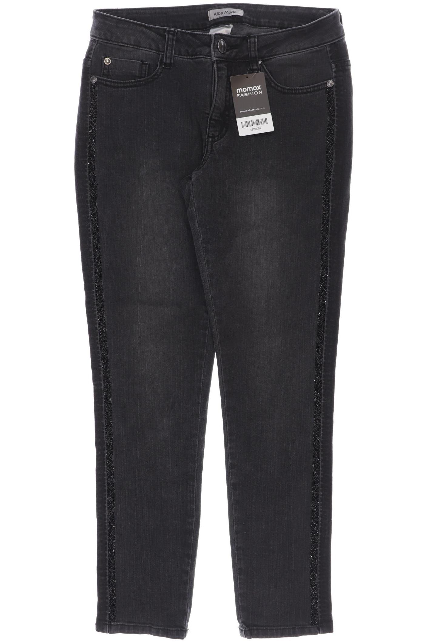 

Alba Moda Damen Jeans, grau