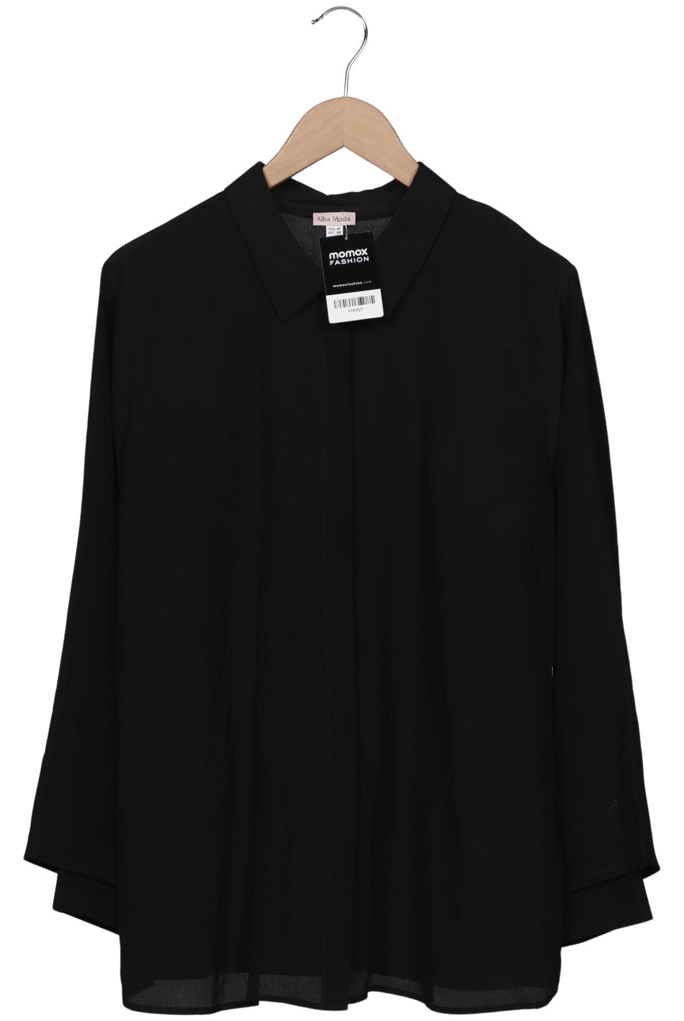 

Alba Moda Damen Bluse, schwarz, Gr. 46