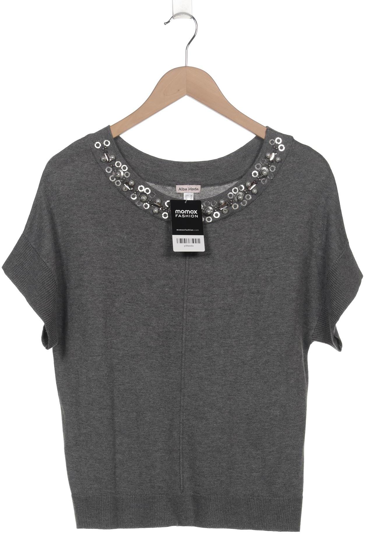 

Alba Moda Damen Pullover, grau, Gr. 34