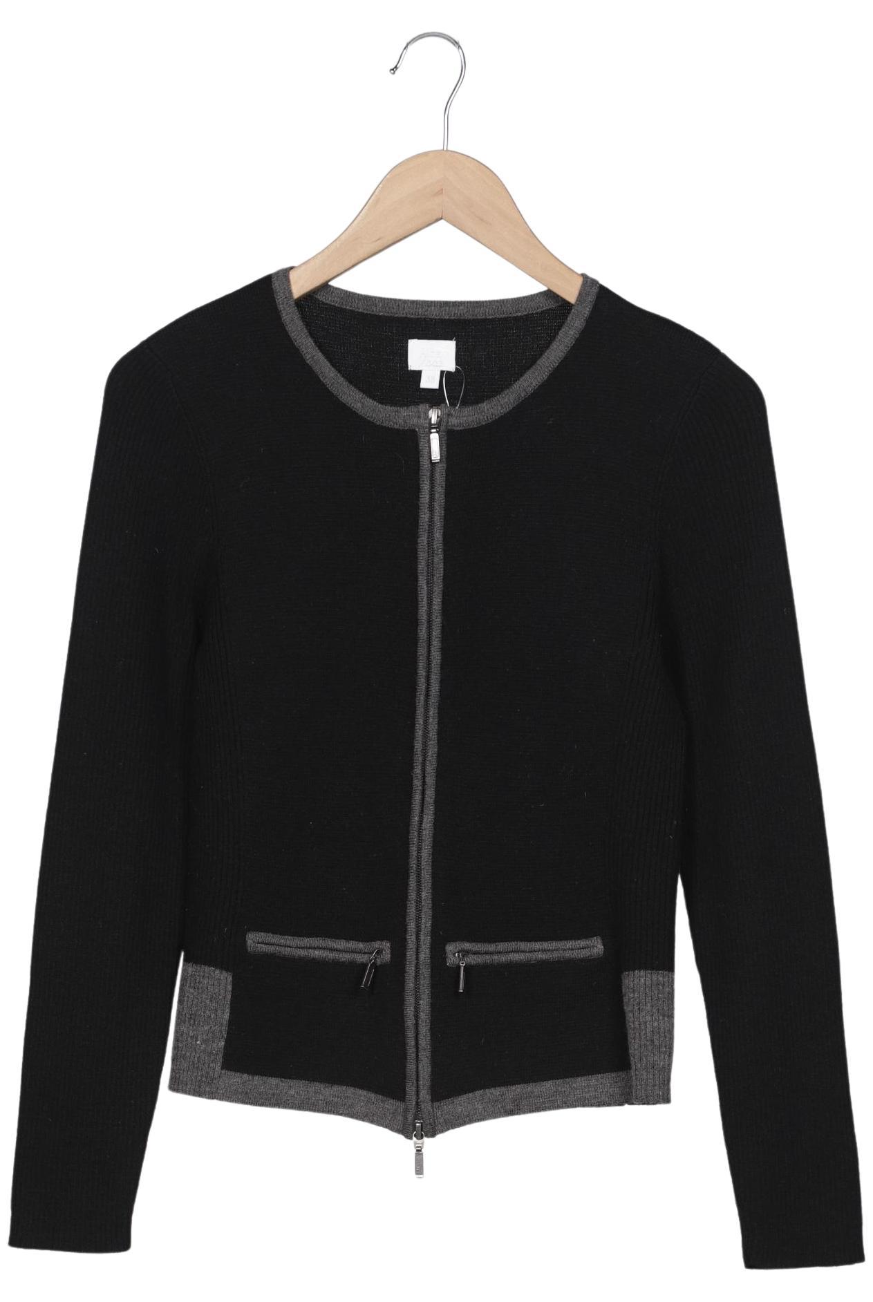 

Alba Moda Damen Strickjacke, schwarz, Gr. 38