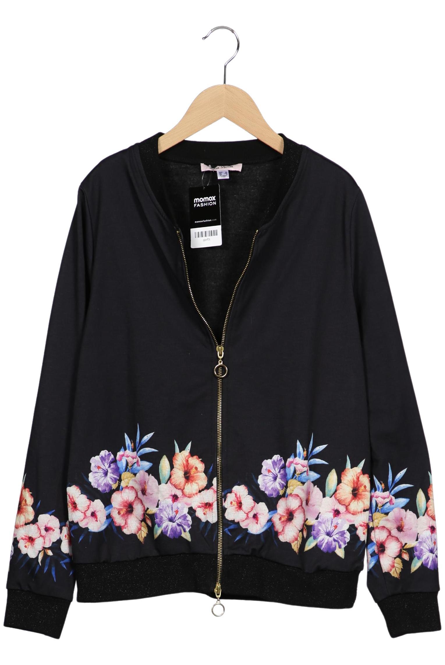 

Alba Moda Damen Sweatshirt, schwarz, Gr. 40