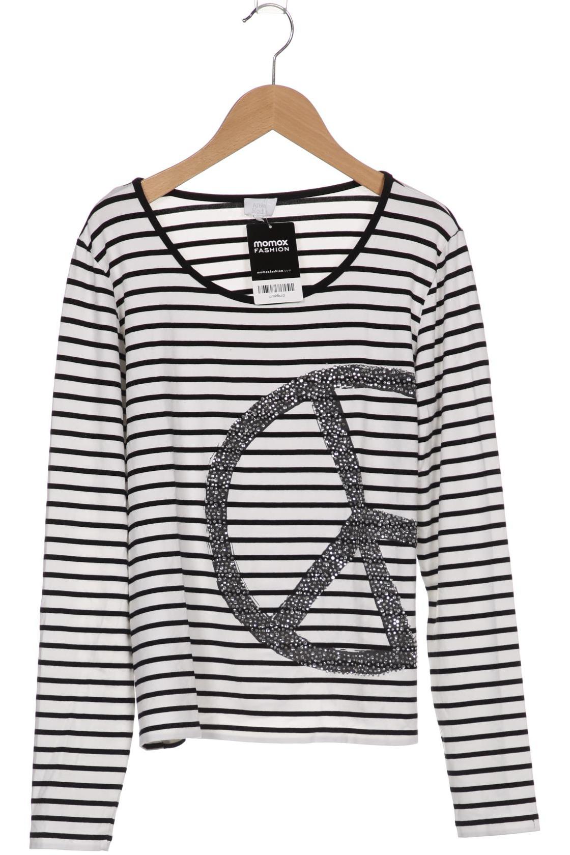 

Alba Moda Damen Langarmshirt, weiß