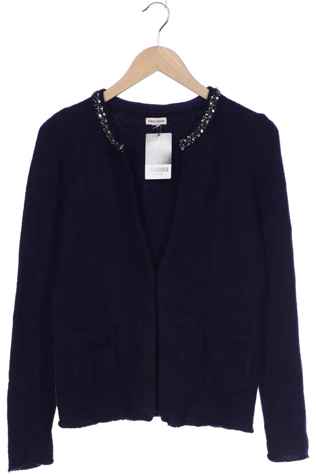 

Alba Moda Damen Strickjacke, marineblau, Gr. 38