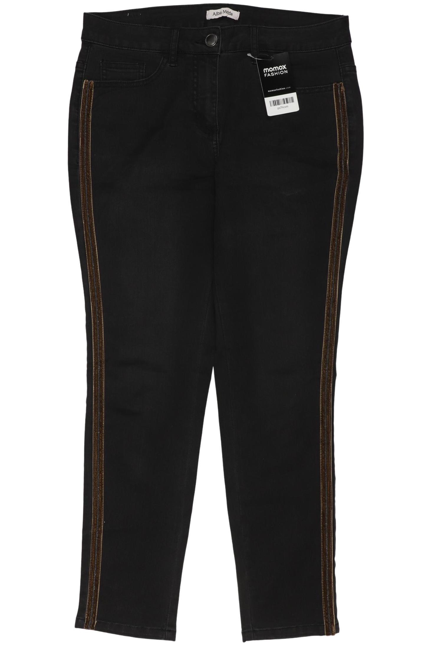 

Alba Moda Damen Jeans, schwarz, Gr. 38