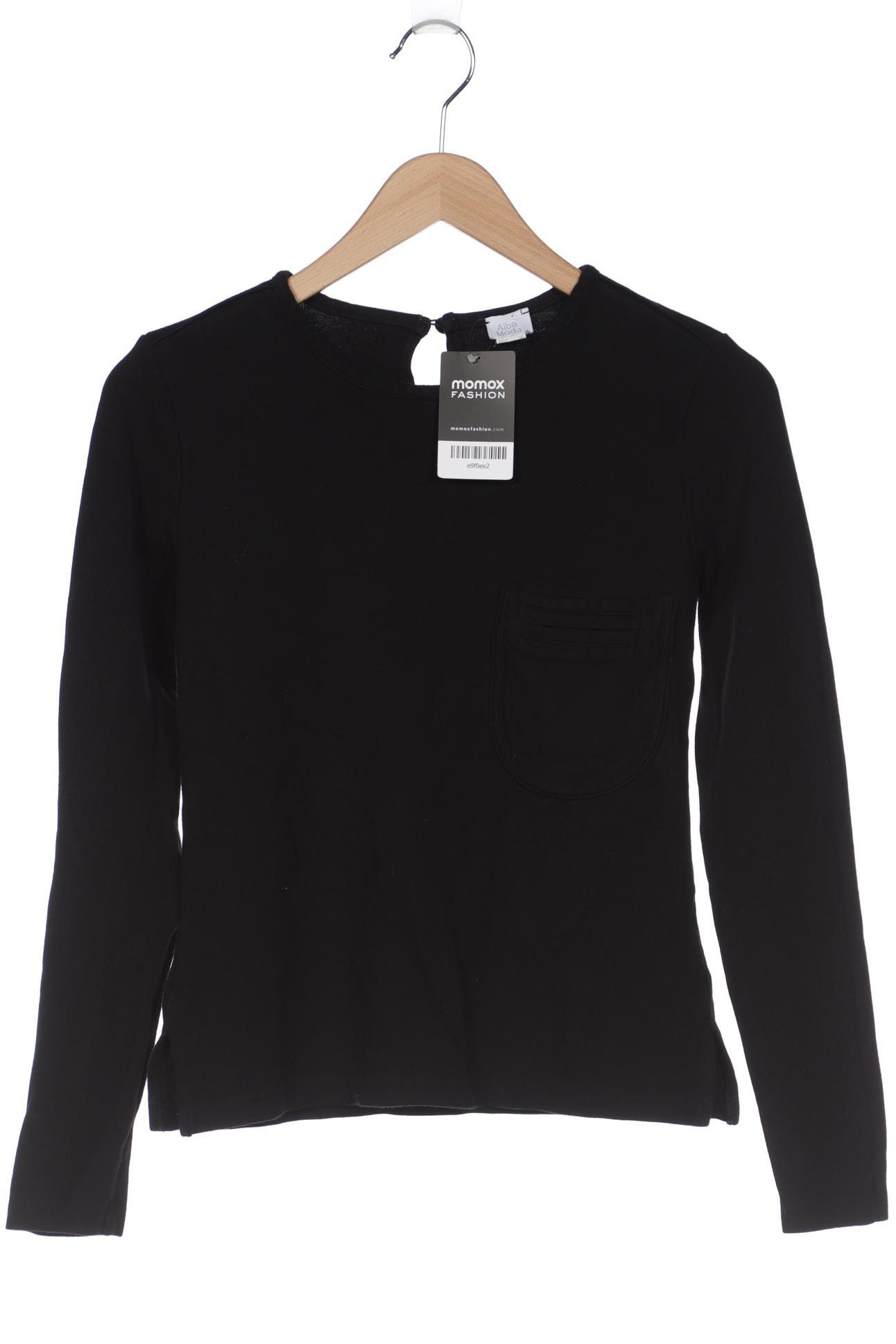 

Alba Moda Damen Langarmshirt, schwarz