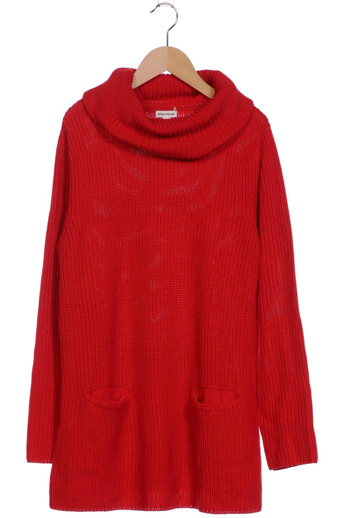 

Alba Moda Damen Pullover, rot, Gr. 42