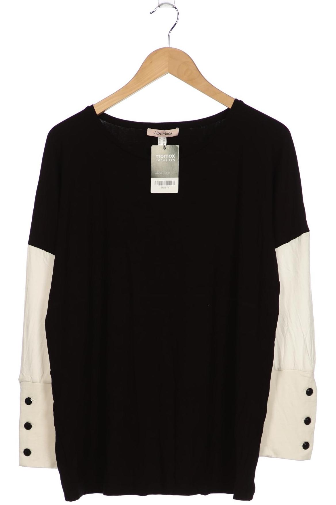 

Alba Moda Damen Langarmshirt, schwarz, Gr. 44