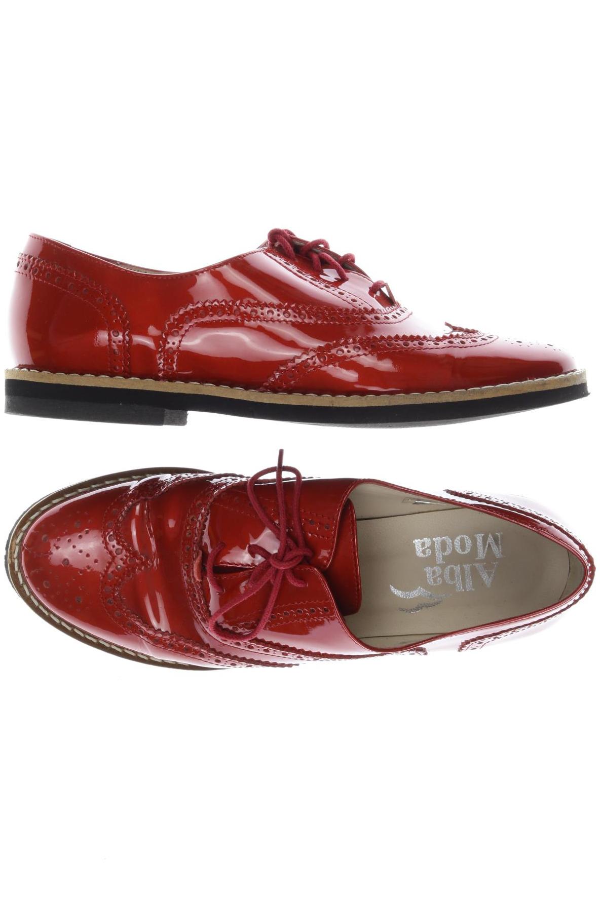 

Alba Moda Damen Halbschuh, rot, Gr. 37