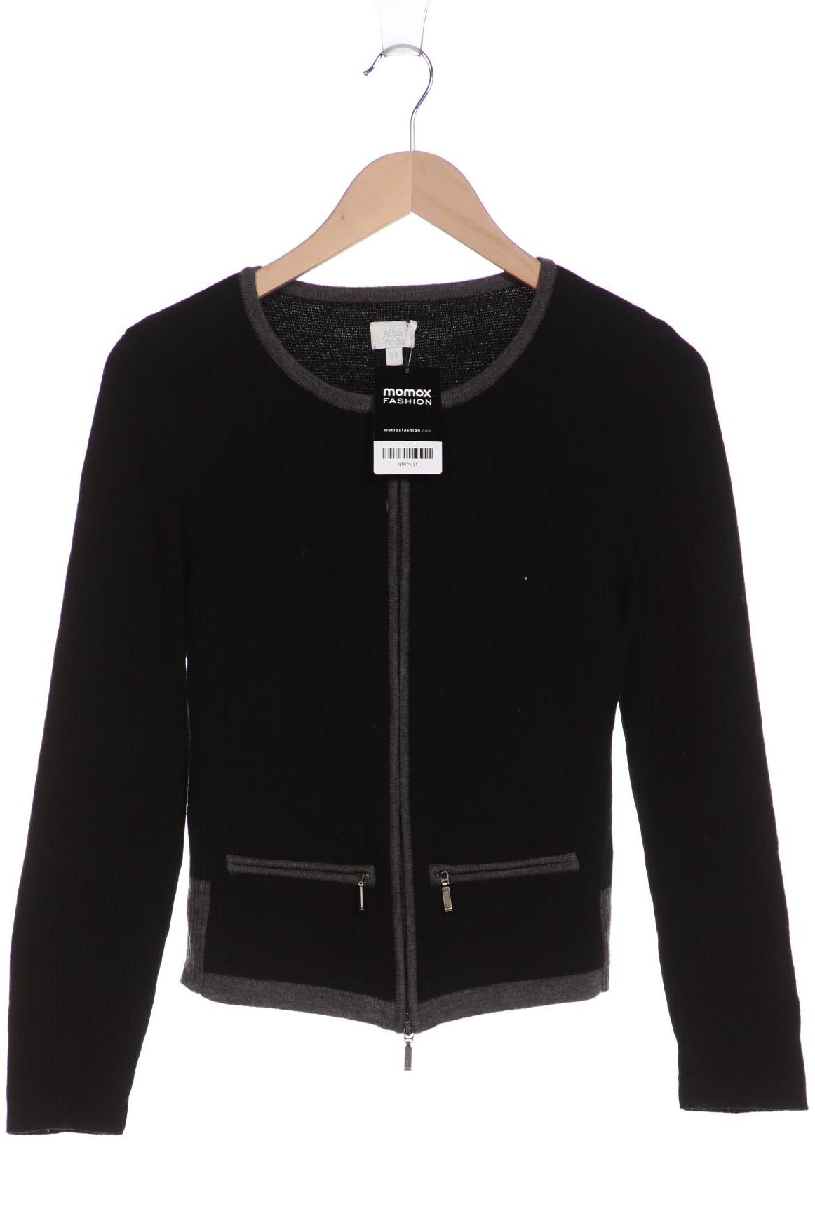 

Alba Moda Damen Strickjacke, schwarz, Gr. 38