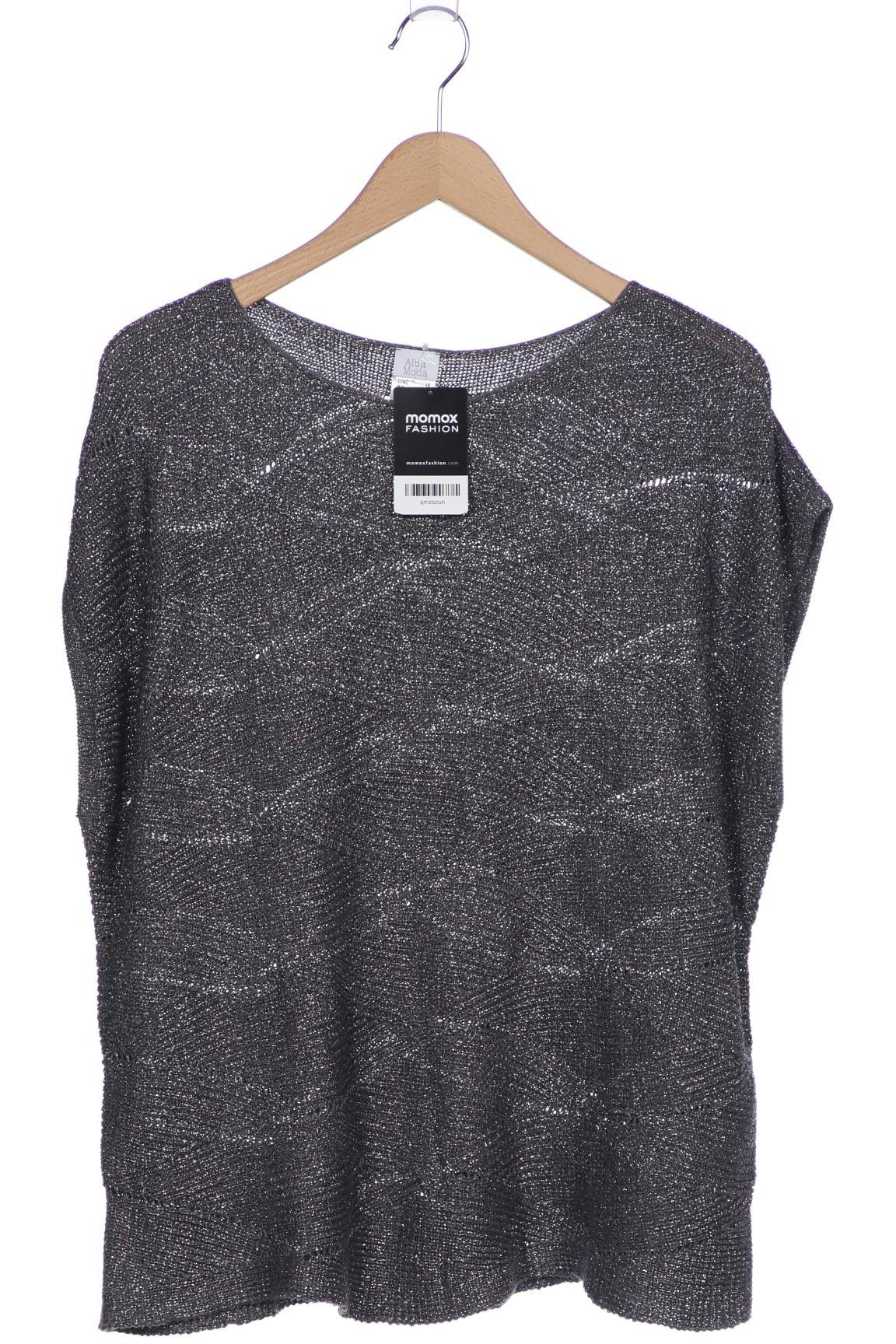 

Alba Moda Damen Pullover, grau, Gr. 48