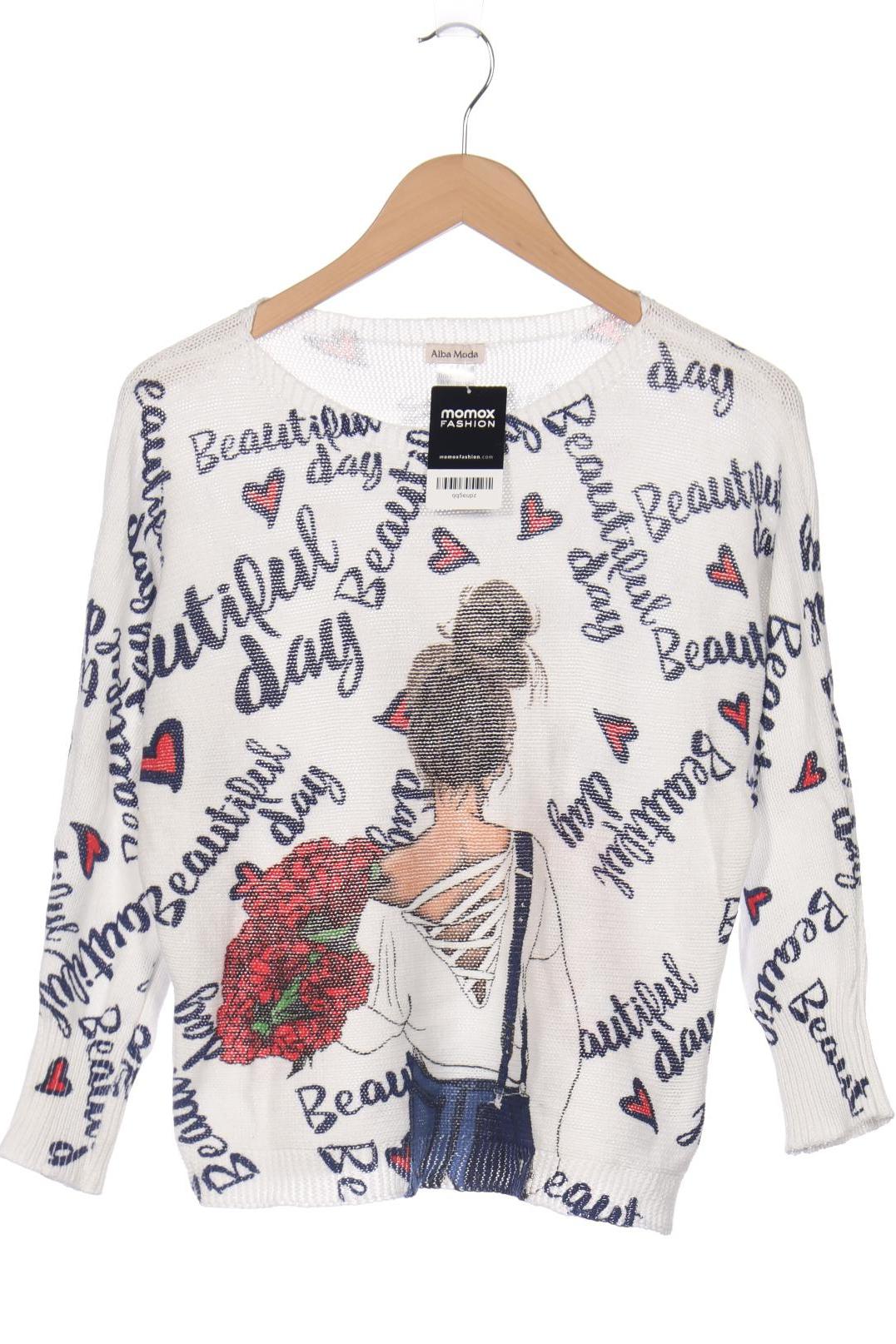 

Alba Moda Damen Pullover, weiß