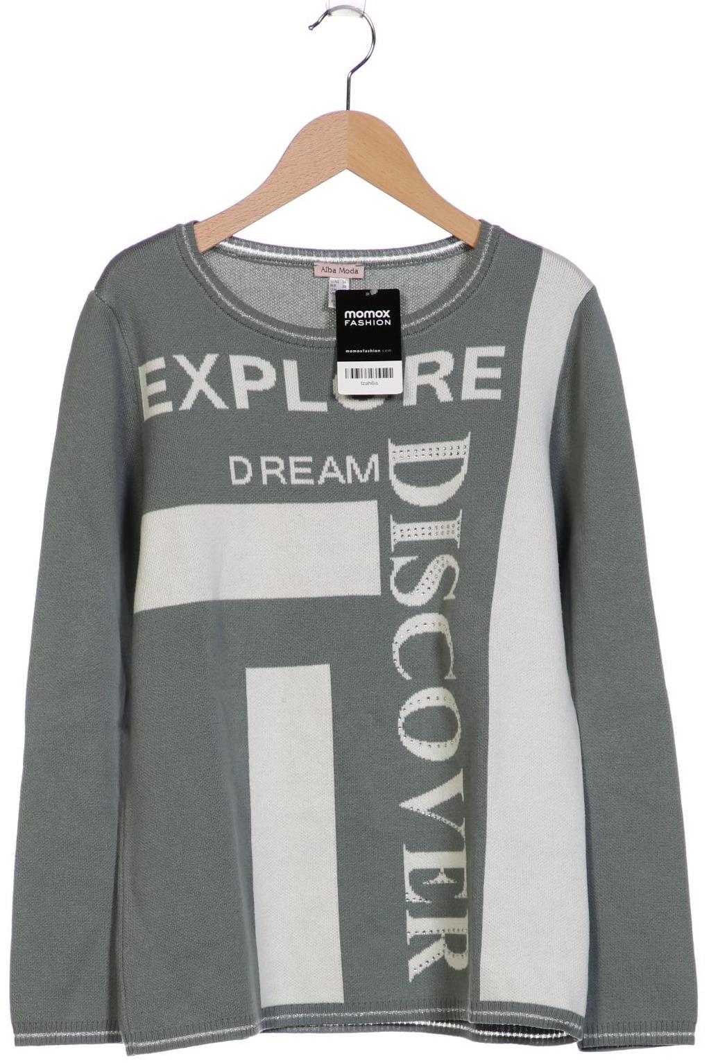 

Alba Moda Damen Pullover, grün, Gr. 36