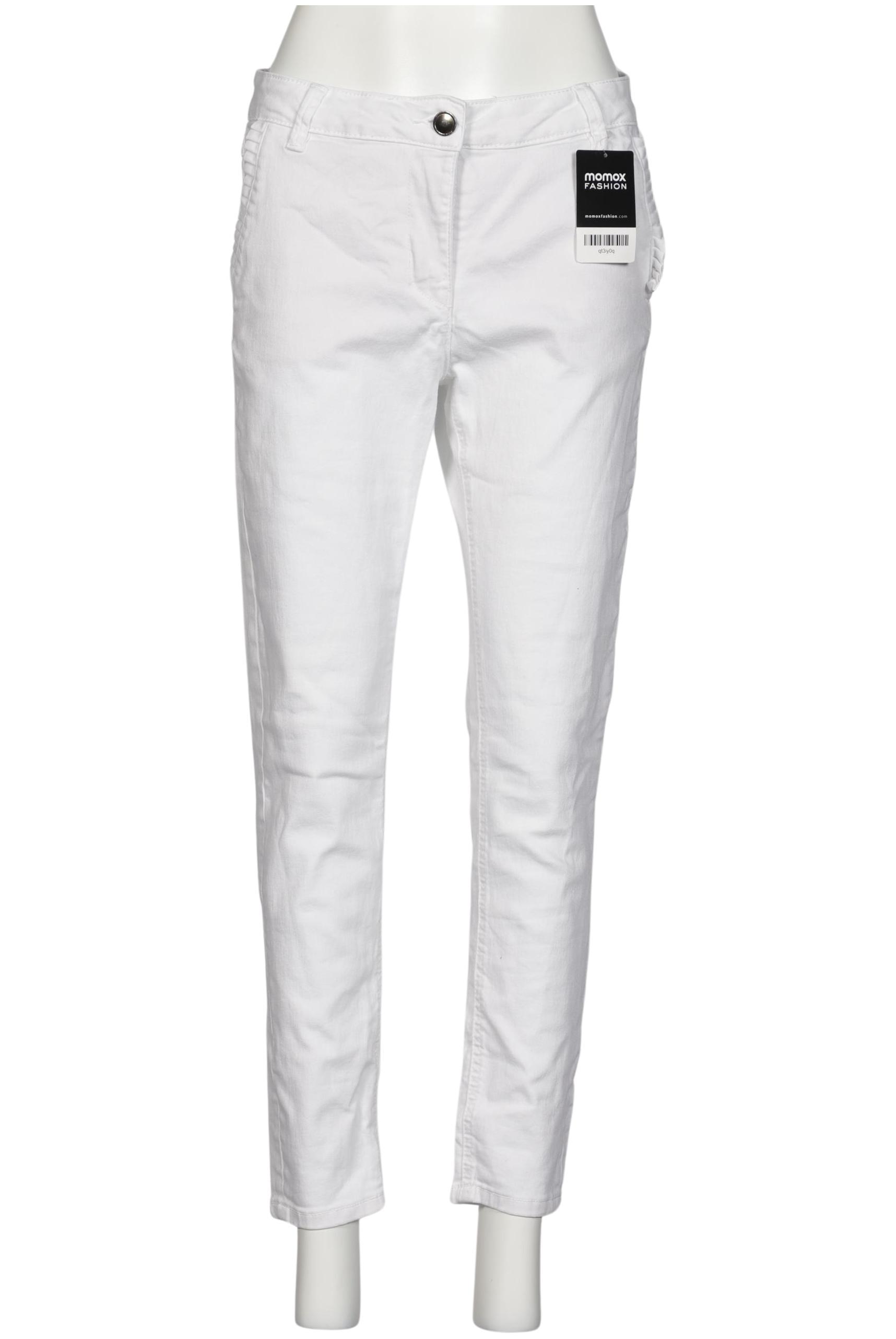 

Alba Moda Damen Jeans, weiß, Gr. 38