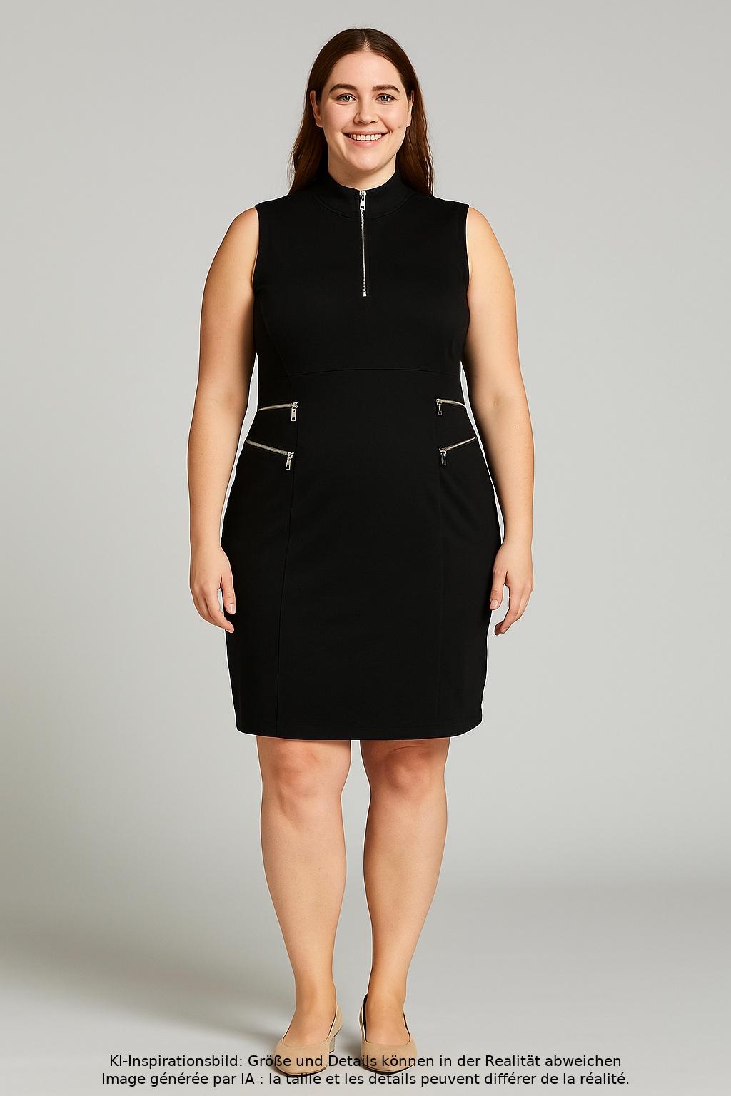 

Alba Moda Damen Kleid, schwarz, Gr. 46