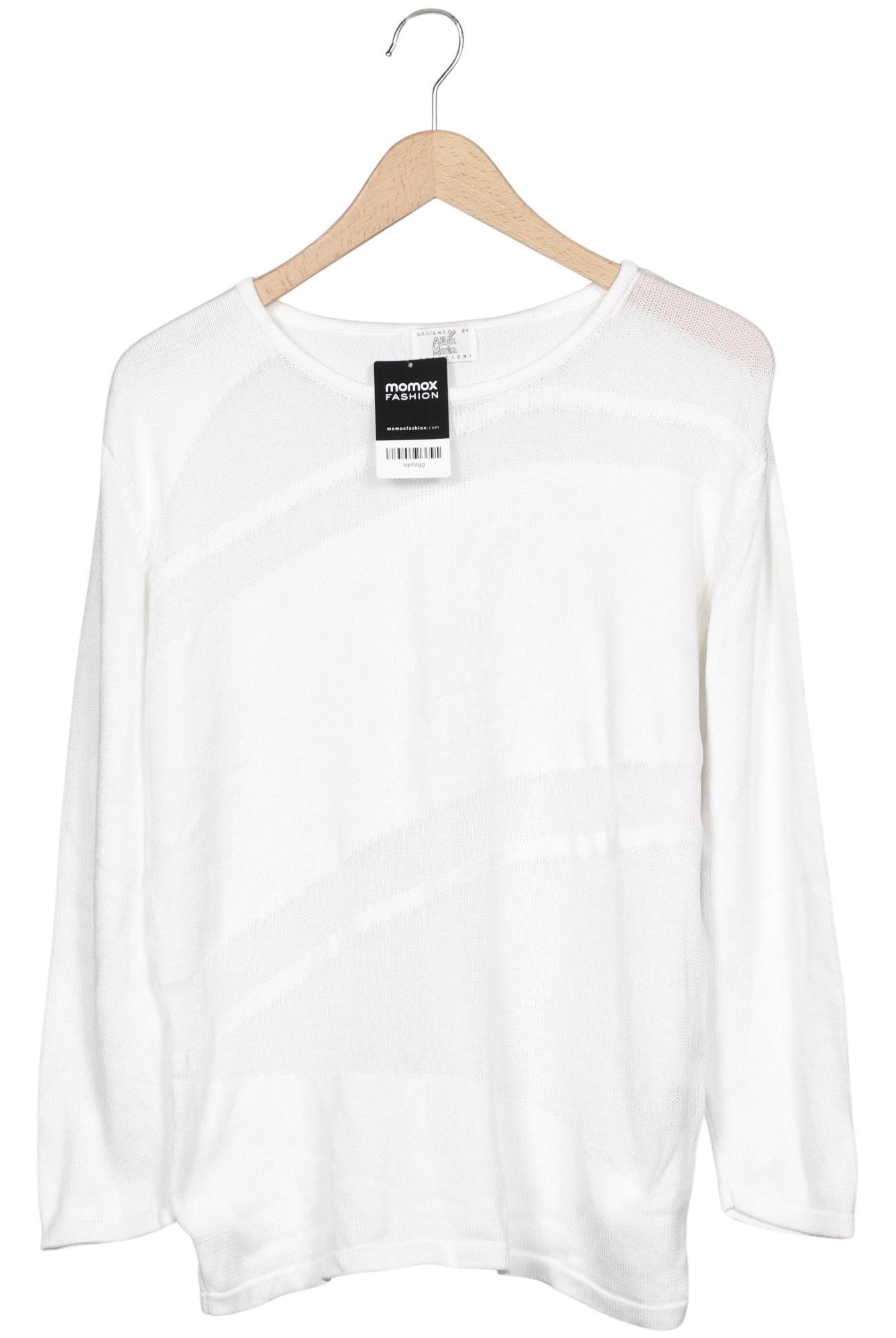 

Alba Moda Damen Pullover, weiß, Gr. 40