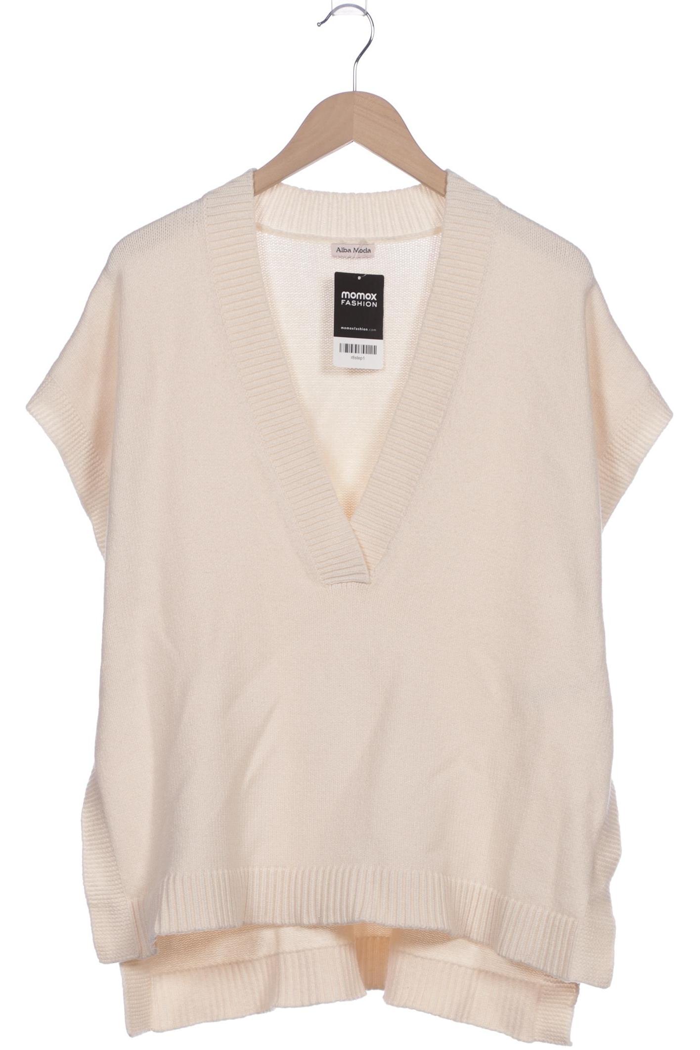 

Alba Moda Damen Pullover, cremeweiß, Gr. 48