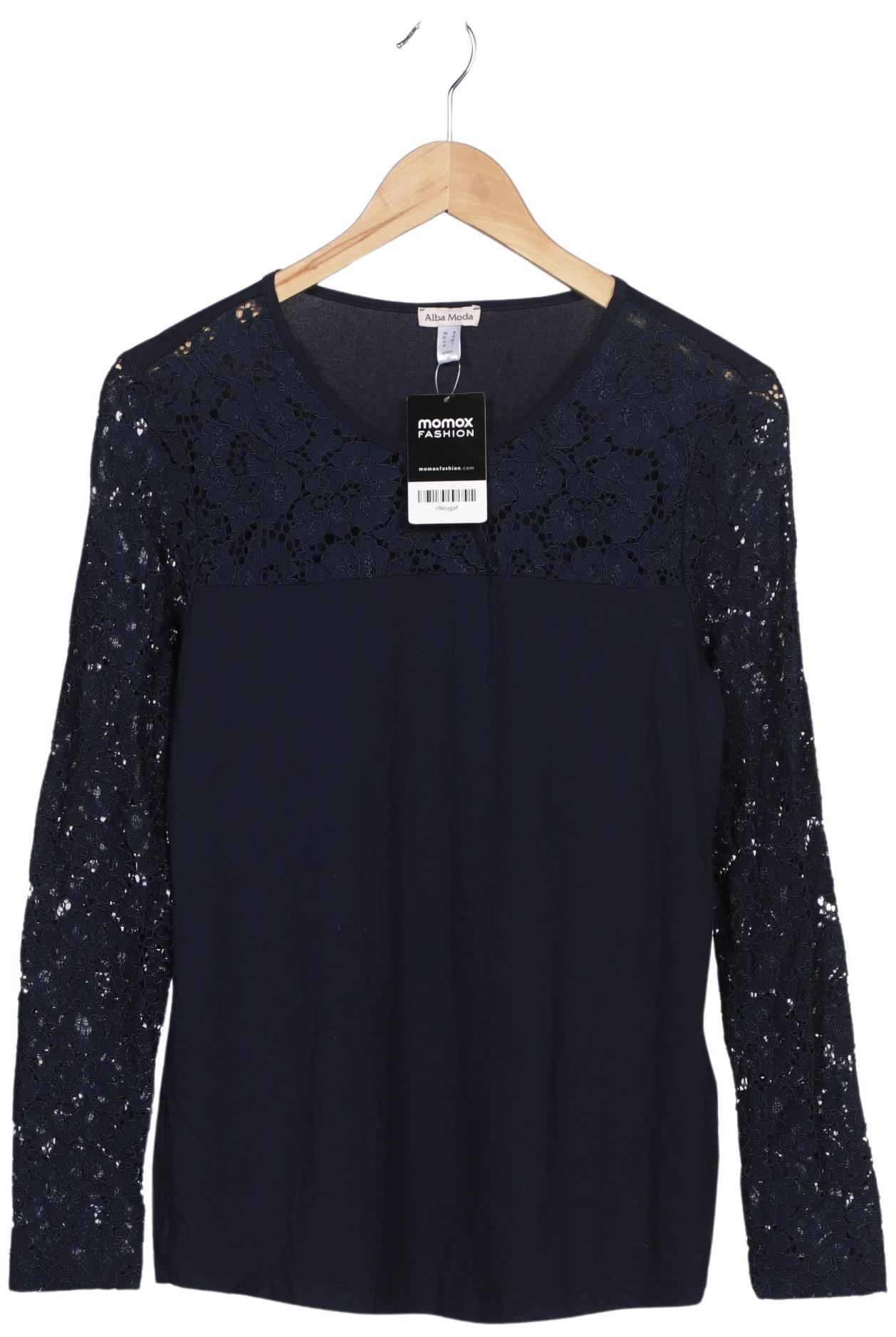 

Alba Moda Damen Langarmshirt, marineblau, Gr. 38