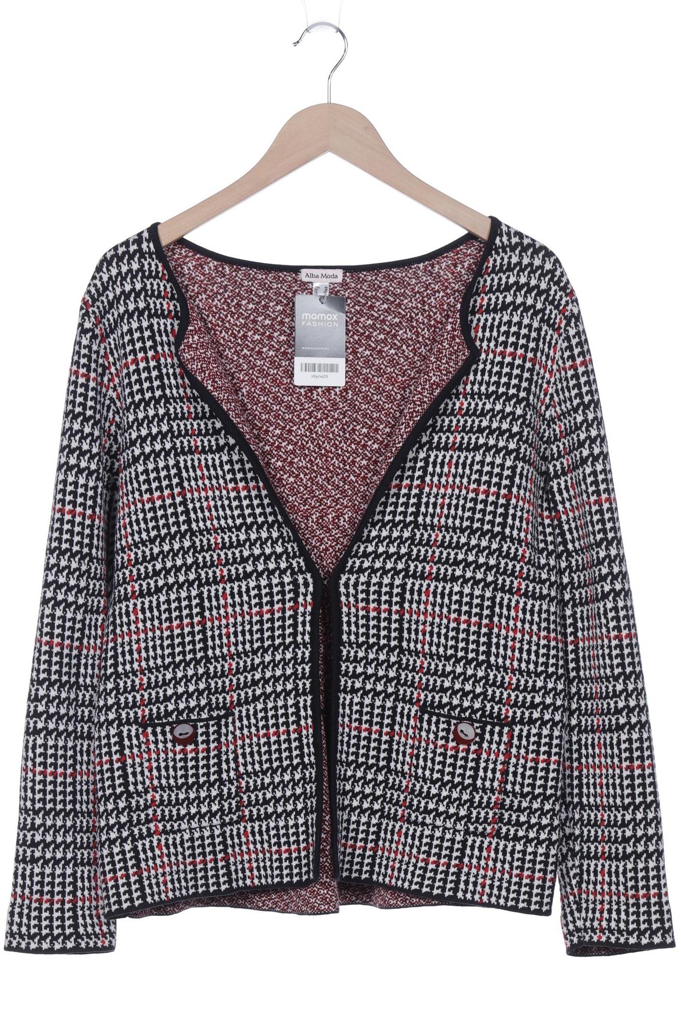 

Alba Moda Damen Strickjacke, schwarz, Gr. 44