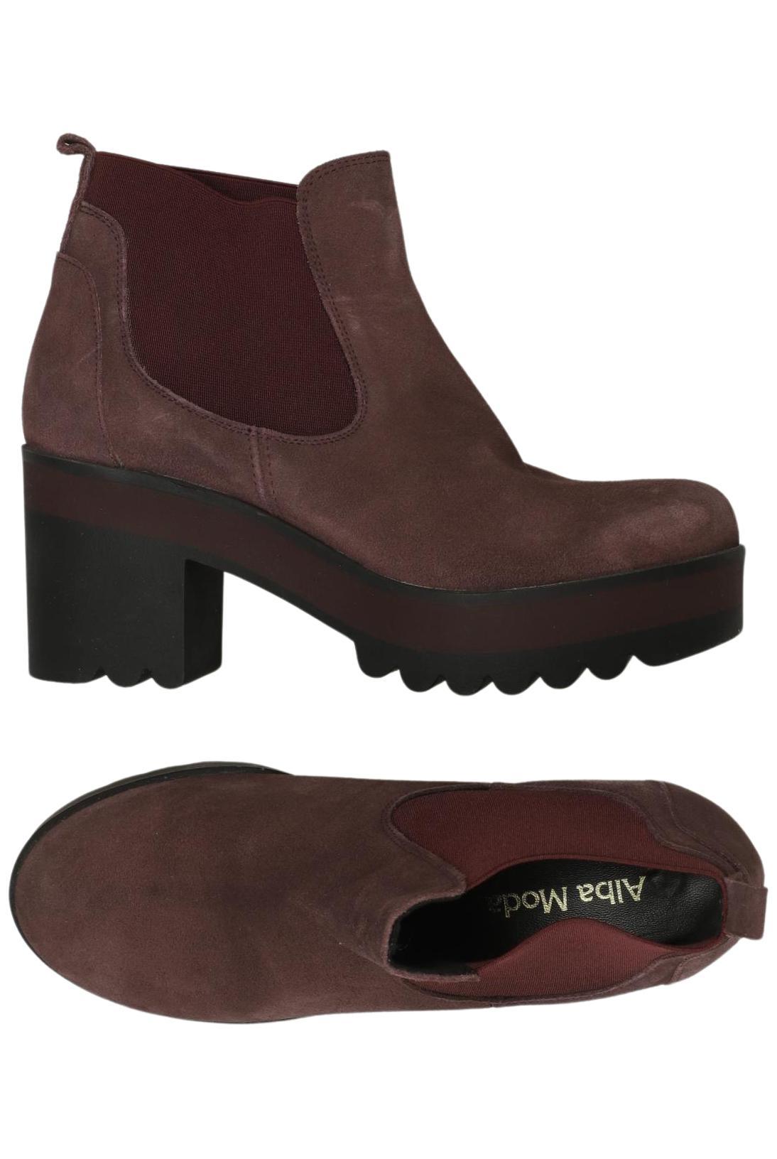 

Alba Moda Damen Stiefelette, bordeaux, Gr. 39