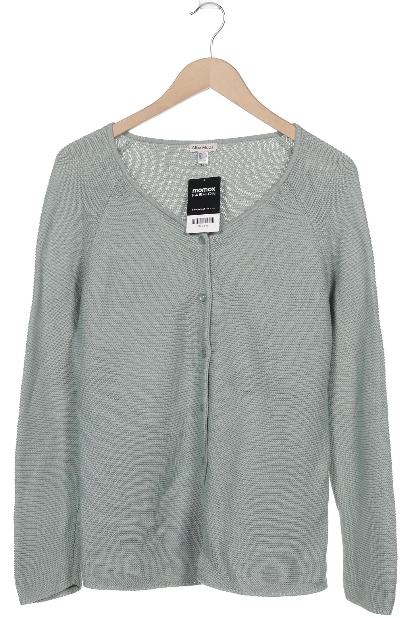 

Alba Moda Damen Strickjacke, grün, Gr. 44