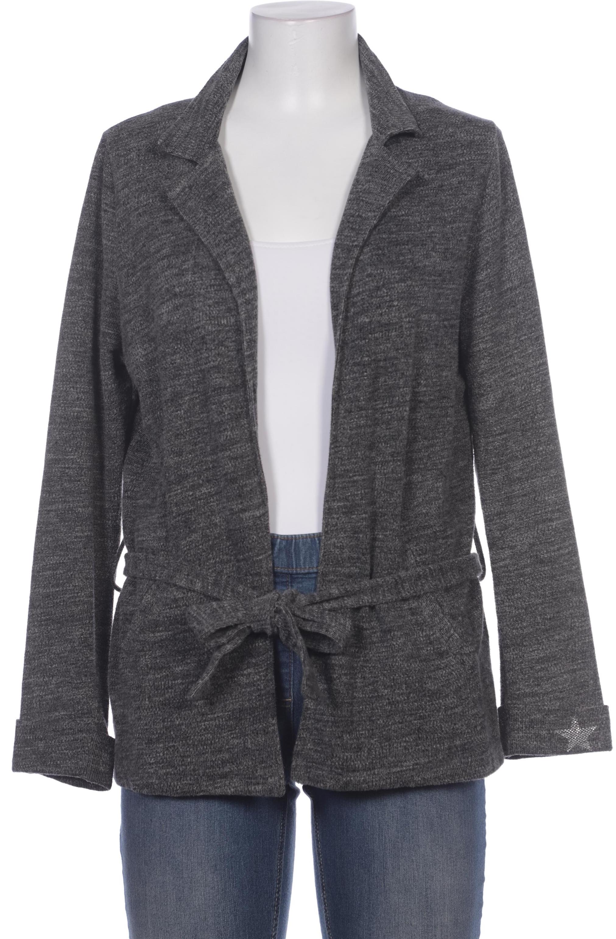 

Alba Moda Damen Strickjacke, grau, Gr. 40