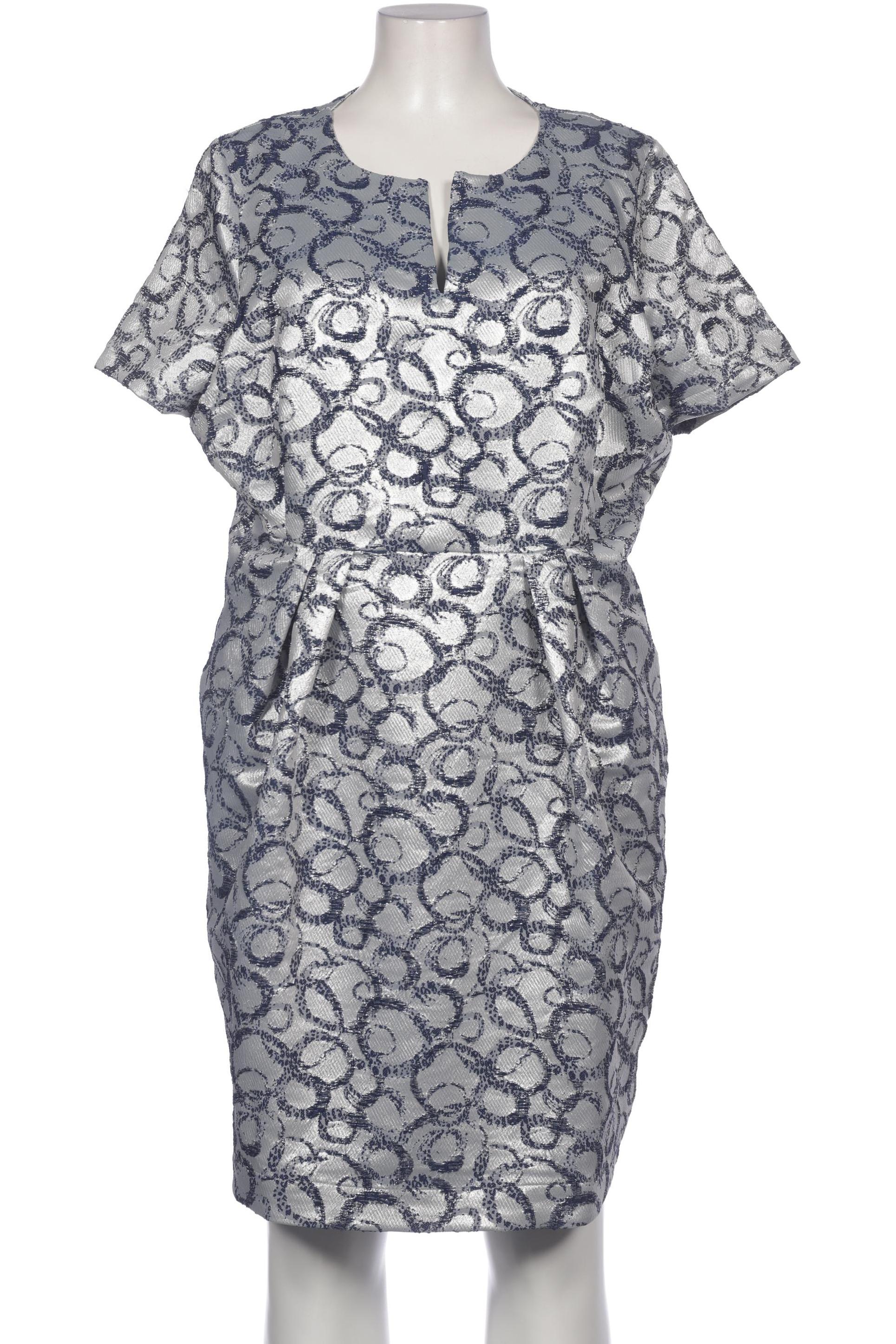 

Alba Moda Damen Kleid, silber, Gr. 48