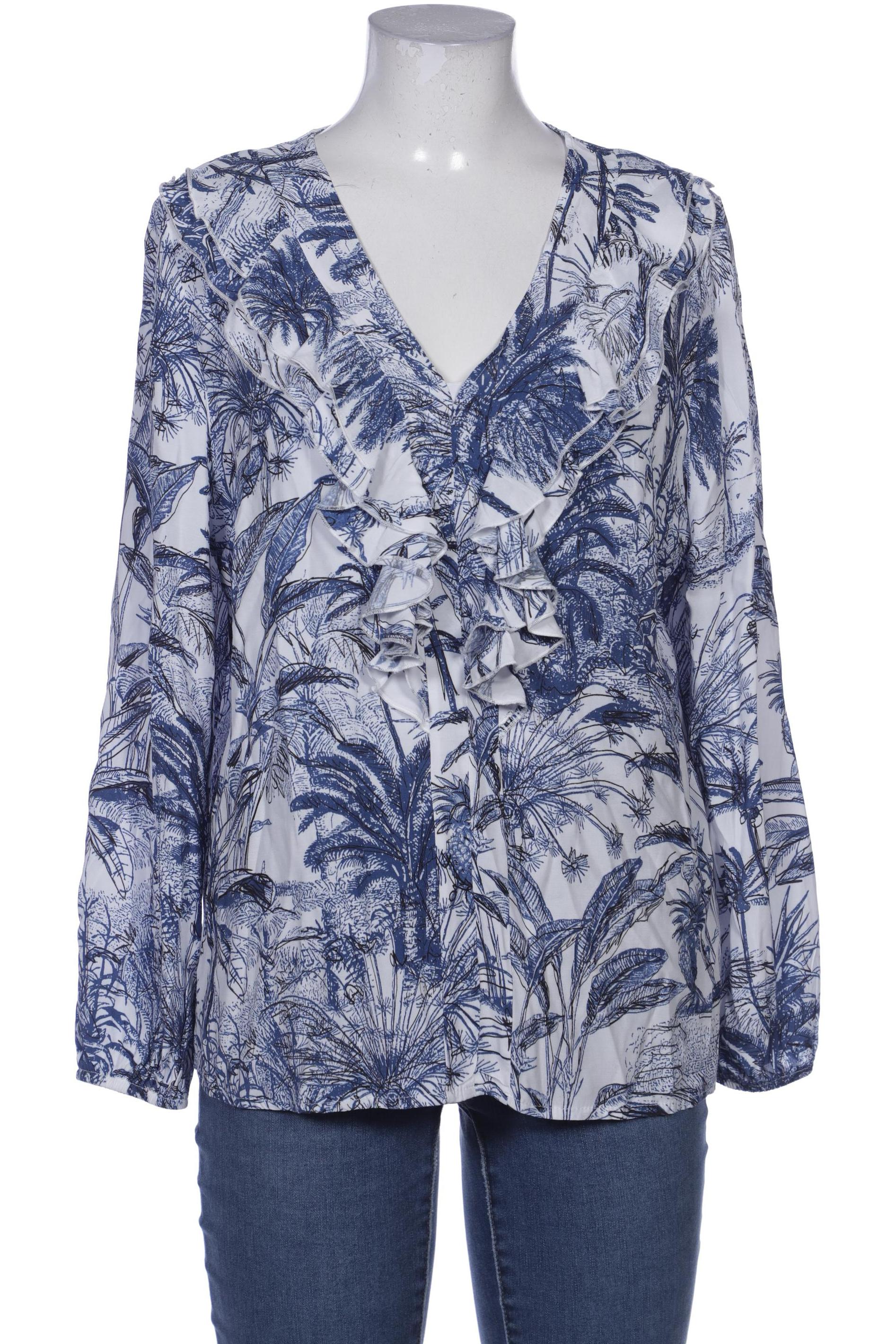 

Alba Moda Damen Bluse, blau, Gr. 42