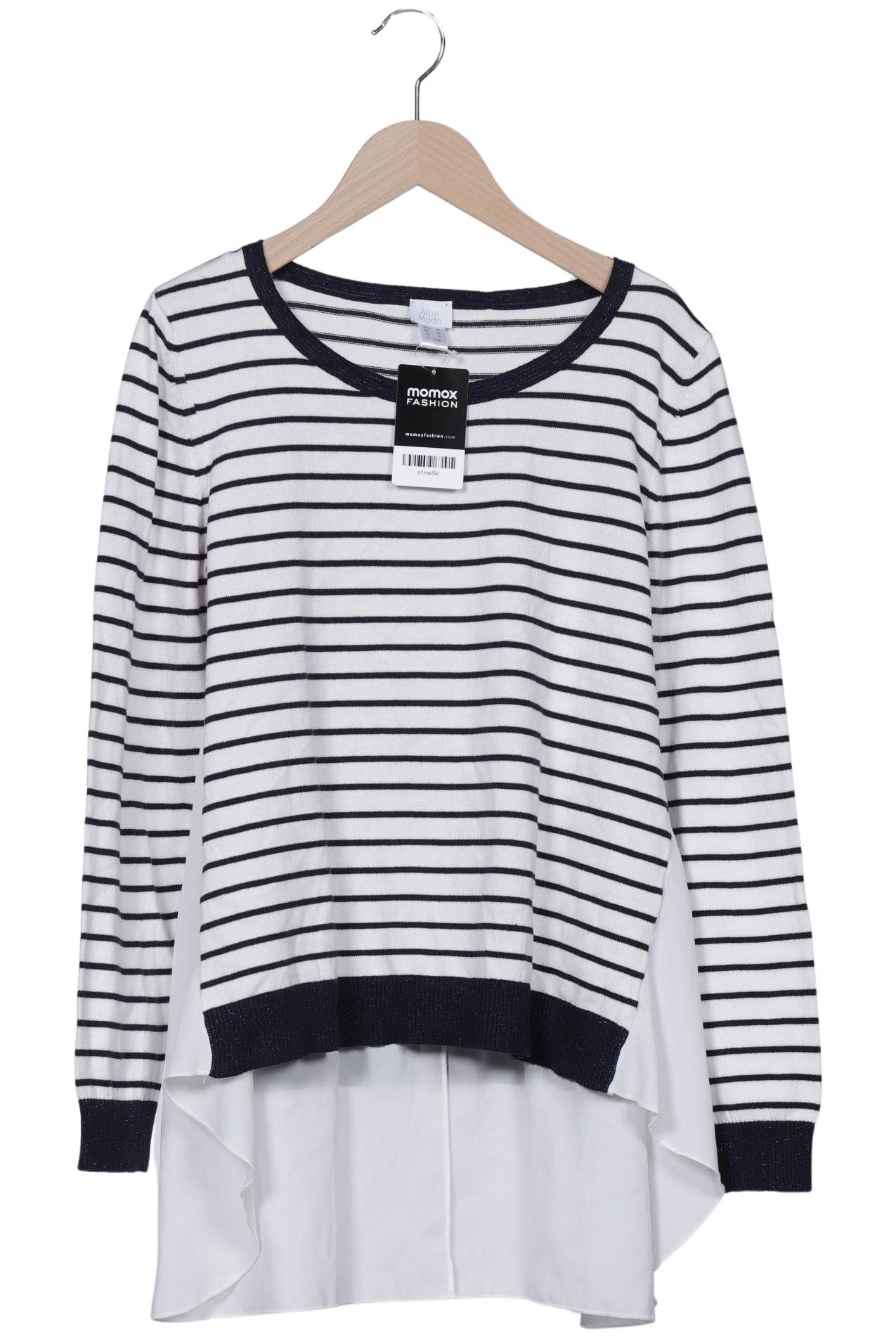 

Alba Moda Damen Pullover, weiß, Gr. 38