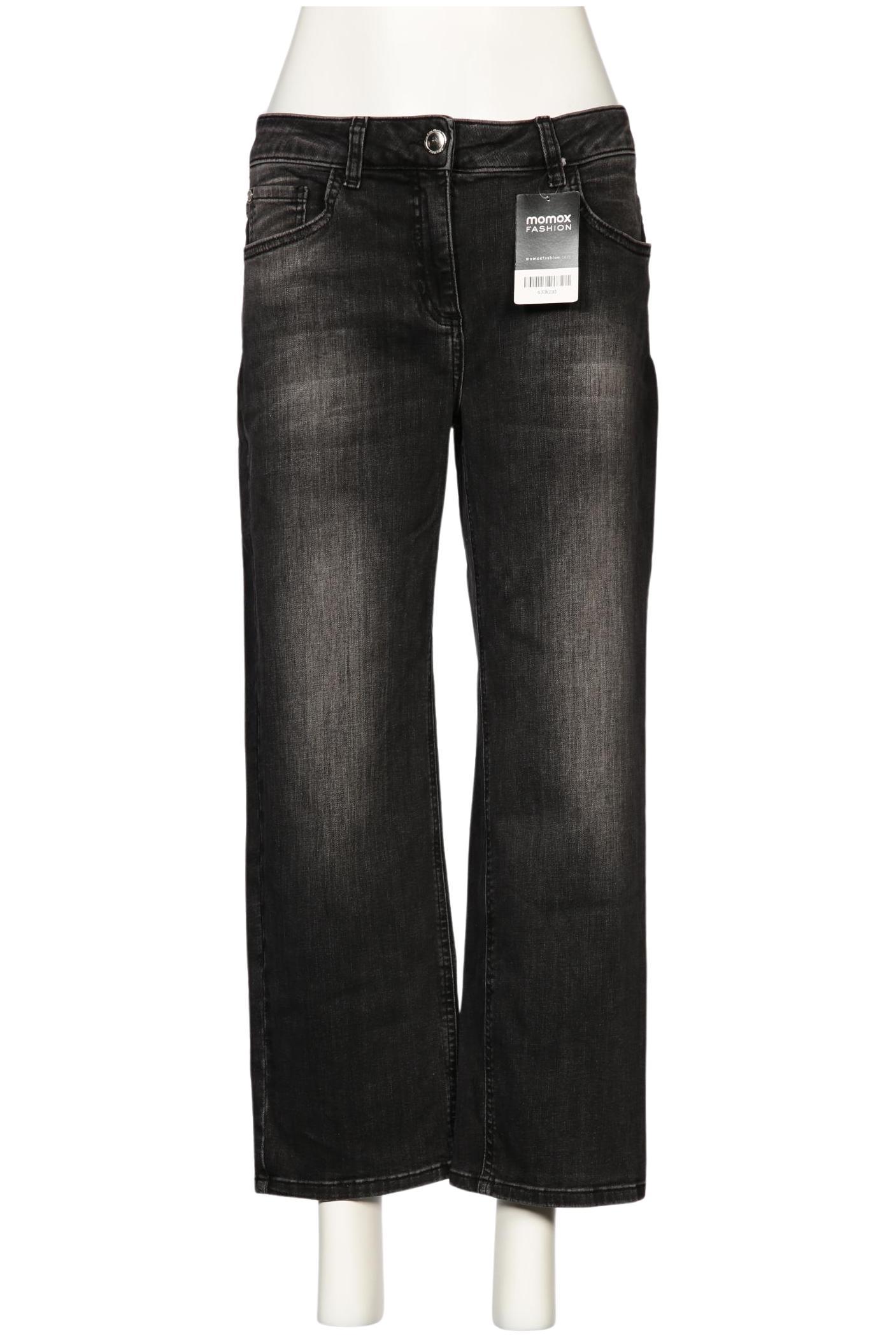 

Alba Moda Damen Jeans, schwarz, Gr. 38