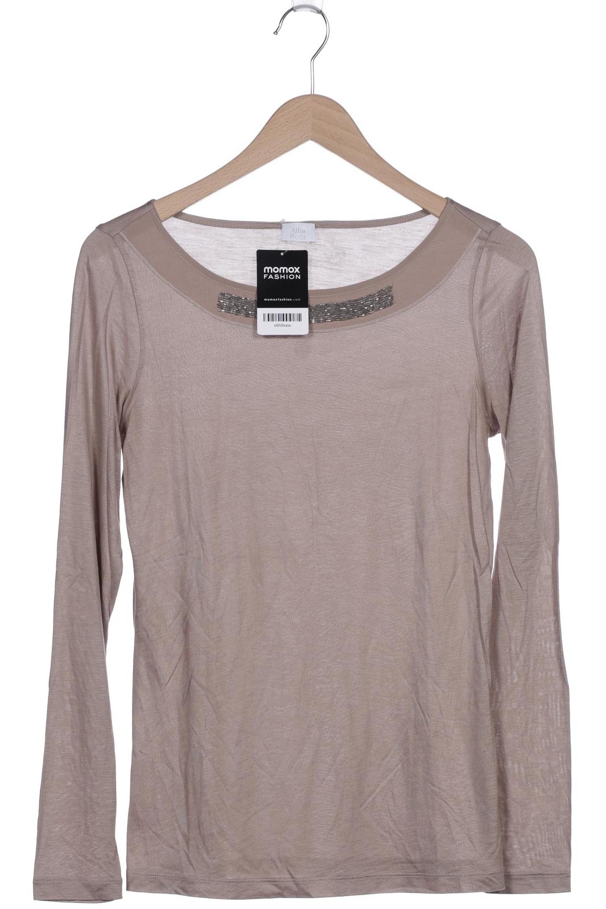 

Alba Moda Damen Langarmshirt, beige