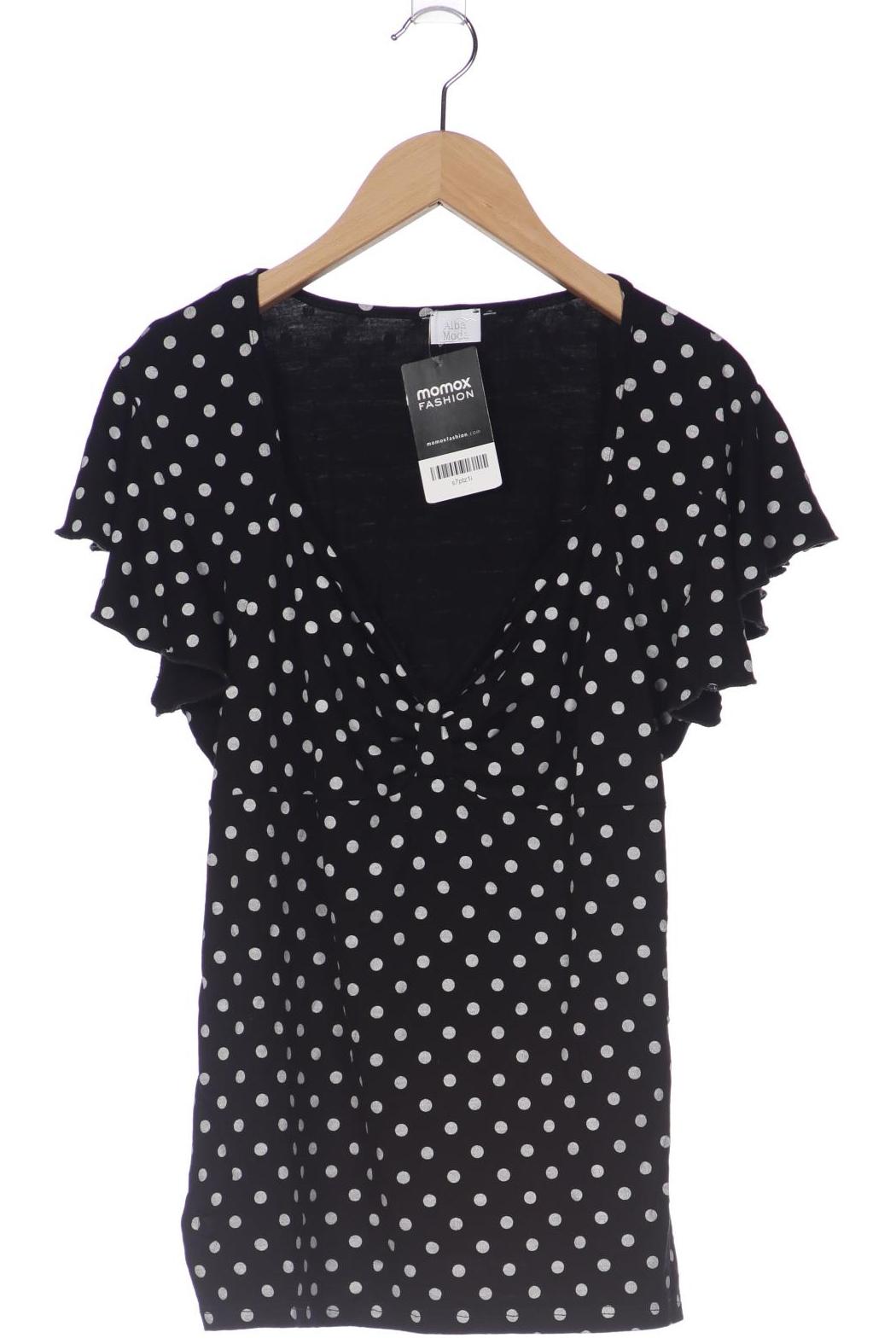 

Alba Moda Damen T-Shirt, schwarz, Gr. 42