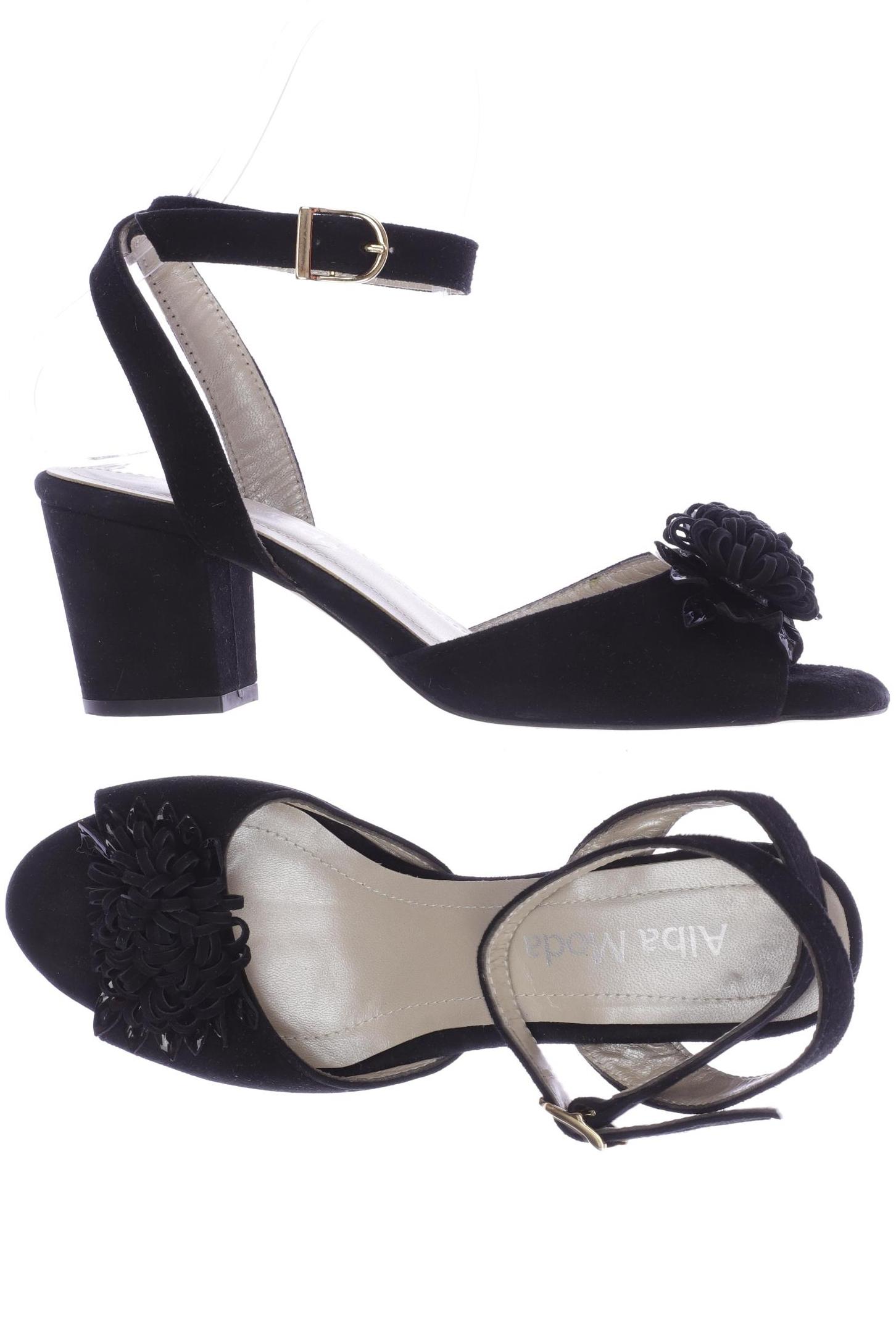

Alba Moda Damen Sandale, schwarz, Gr. 39