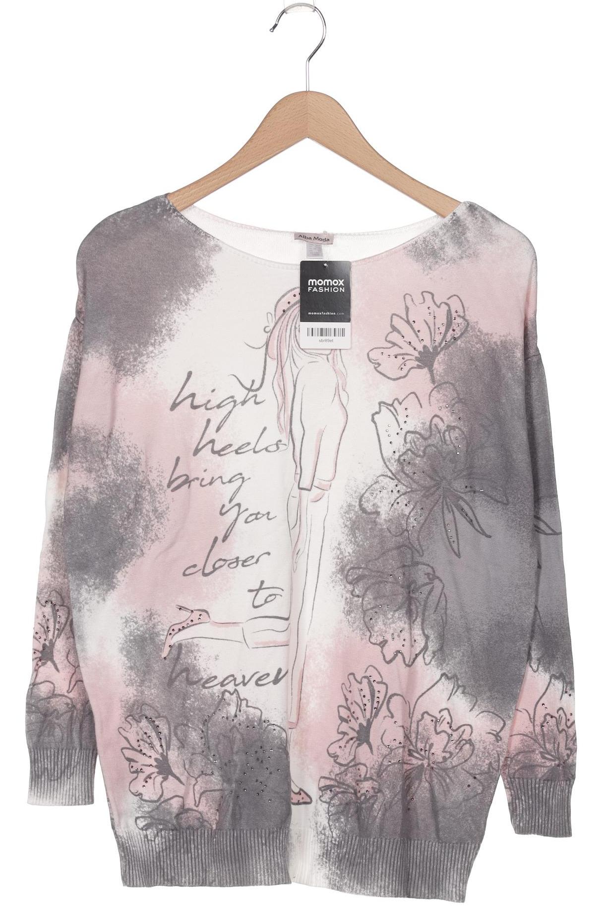 

Alba Moda Damen Pullover, grau, Gr. 36