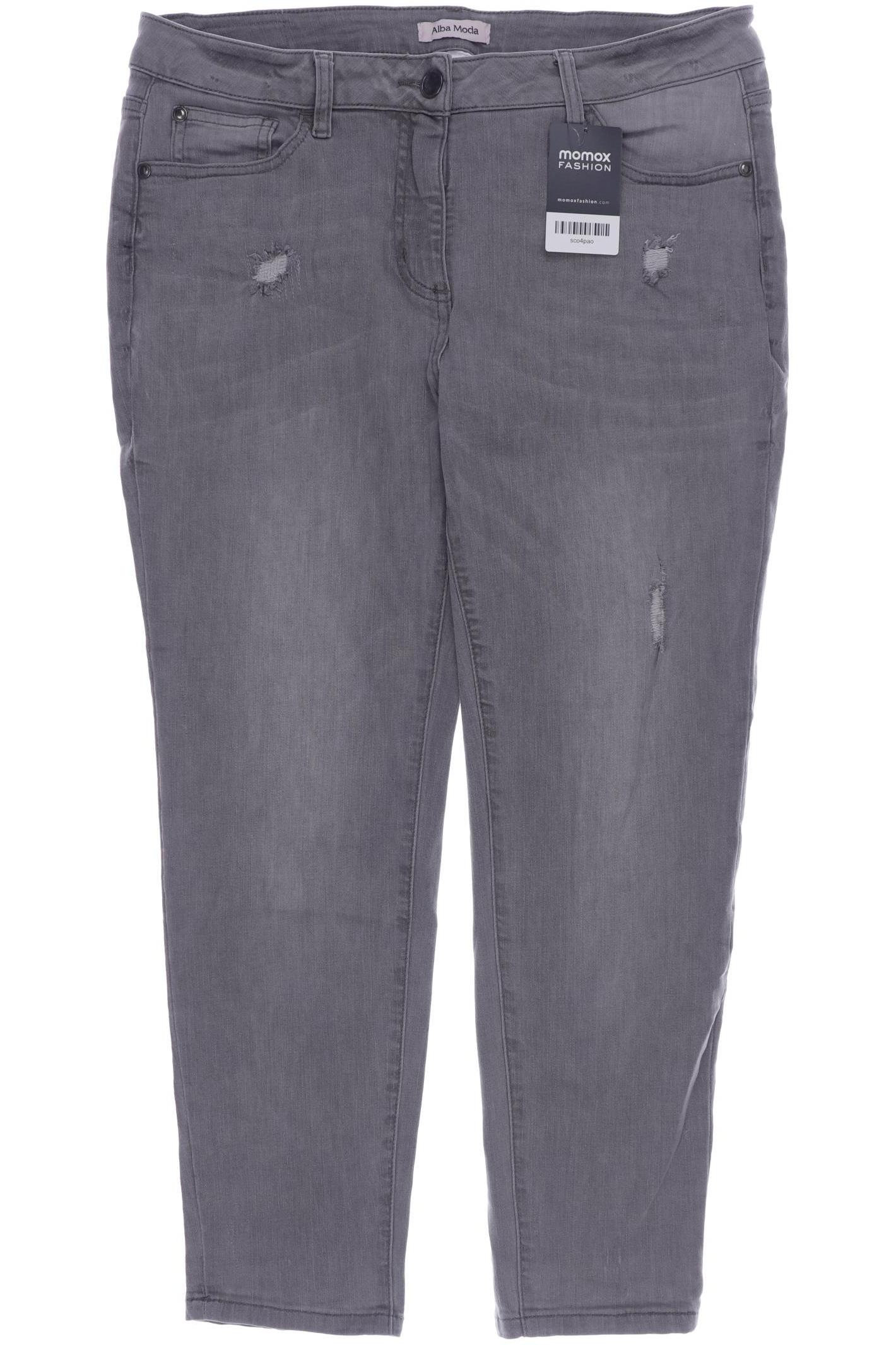 

Alba Moda Damen Jeans, grau