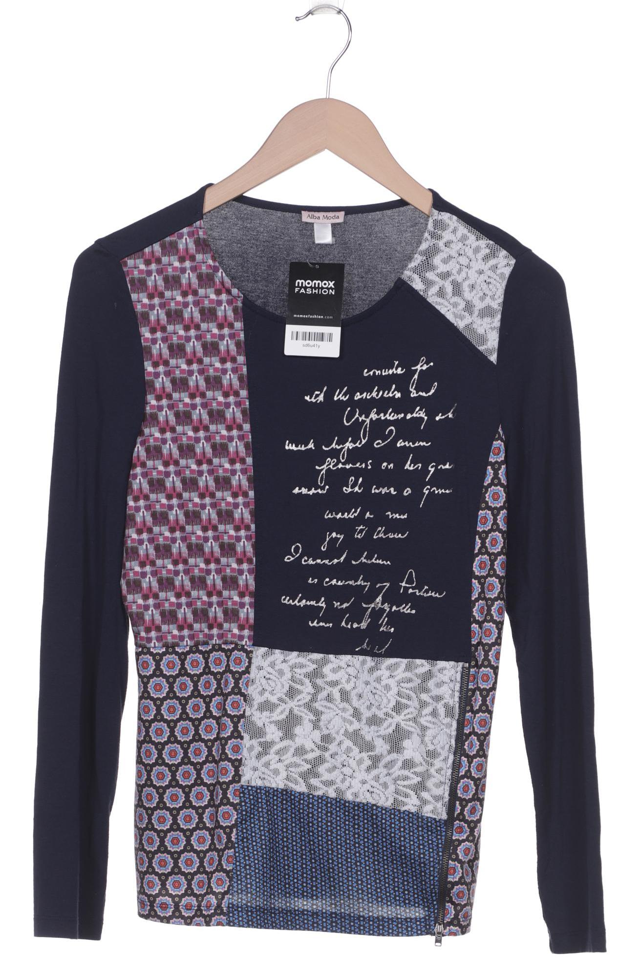

Alba Moda Damen Langarmshirt, marineblau