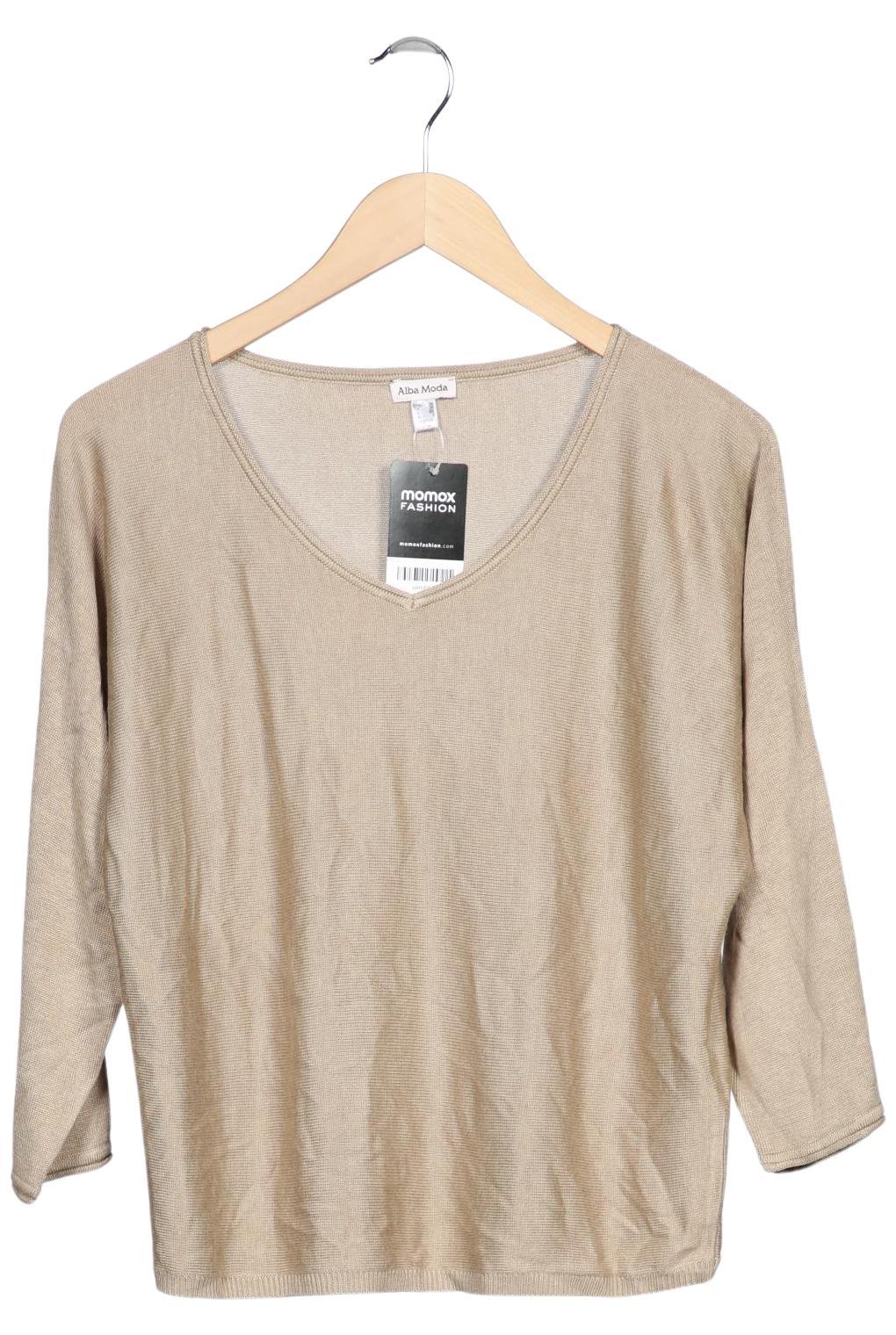 

Alba Moda Damen Pullover, beige, Gr. 34