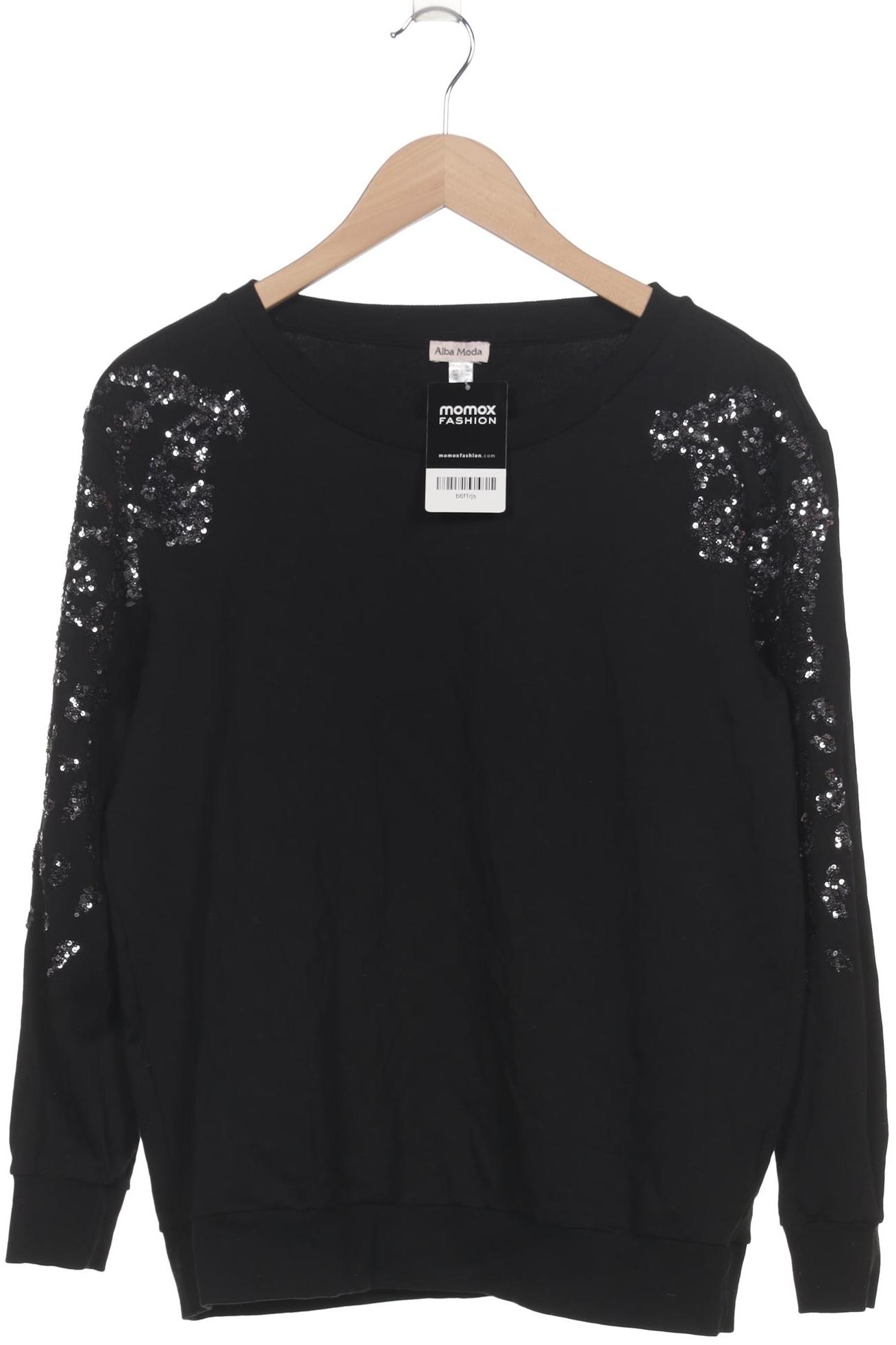 

Alba Moda Damen Sweatshirt, schwarz, Gr. 36