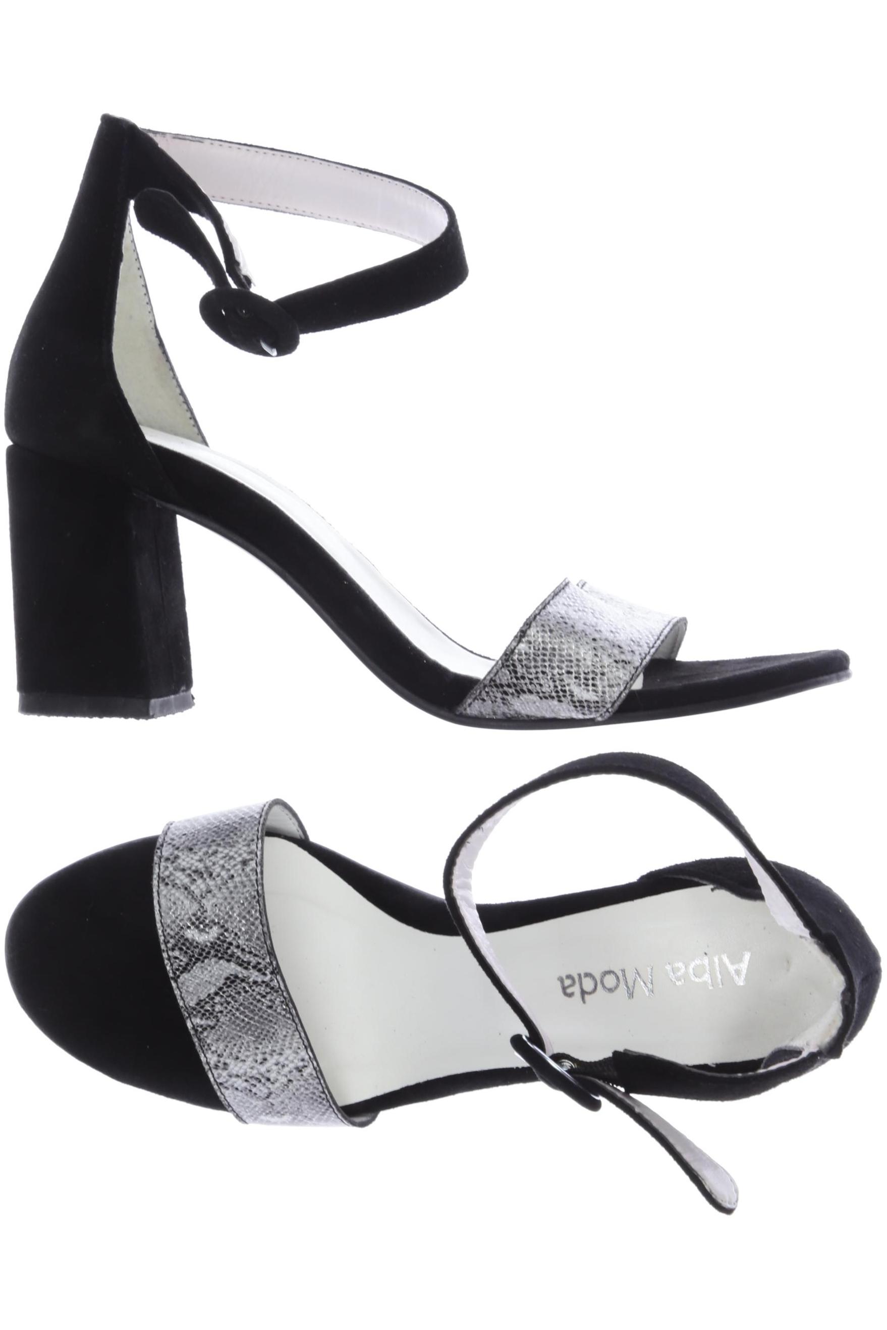 

Alba Moda Damen Sandale, schwarz, Gr. 39