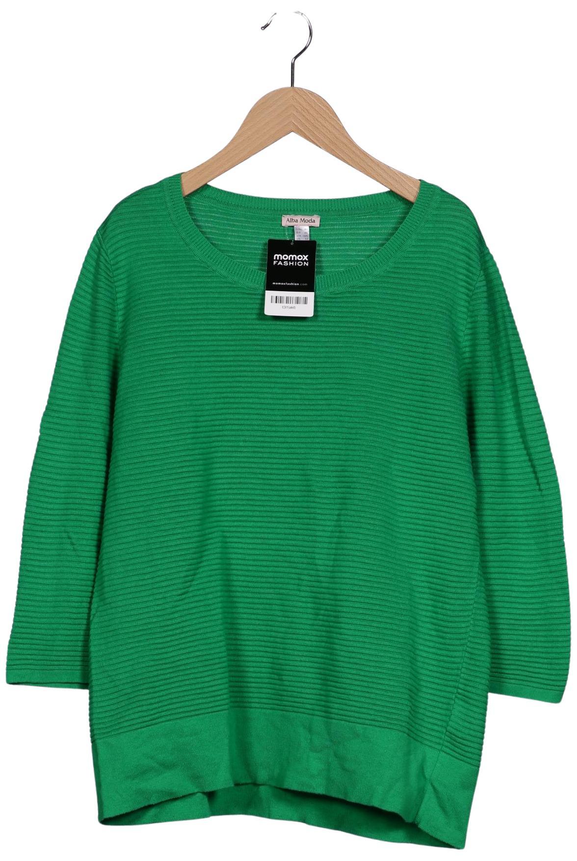 

Alba Moda Damen Pullover, grün, Gr. 44