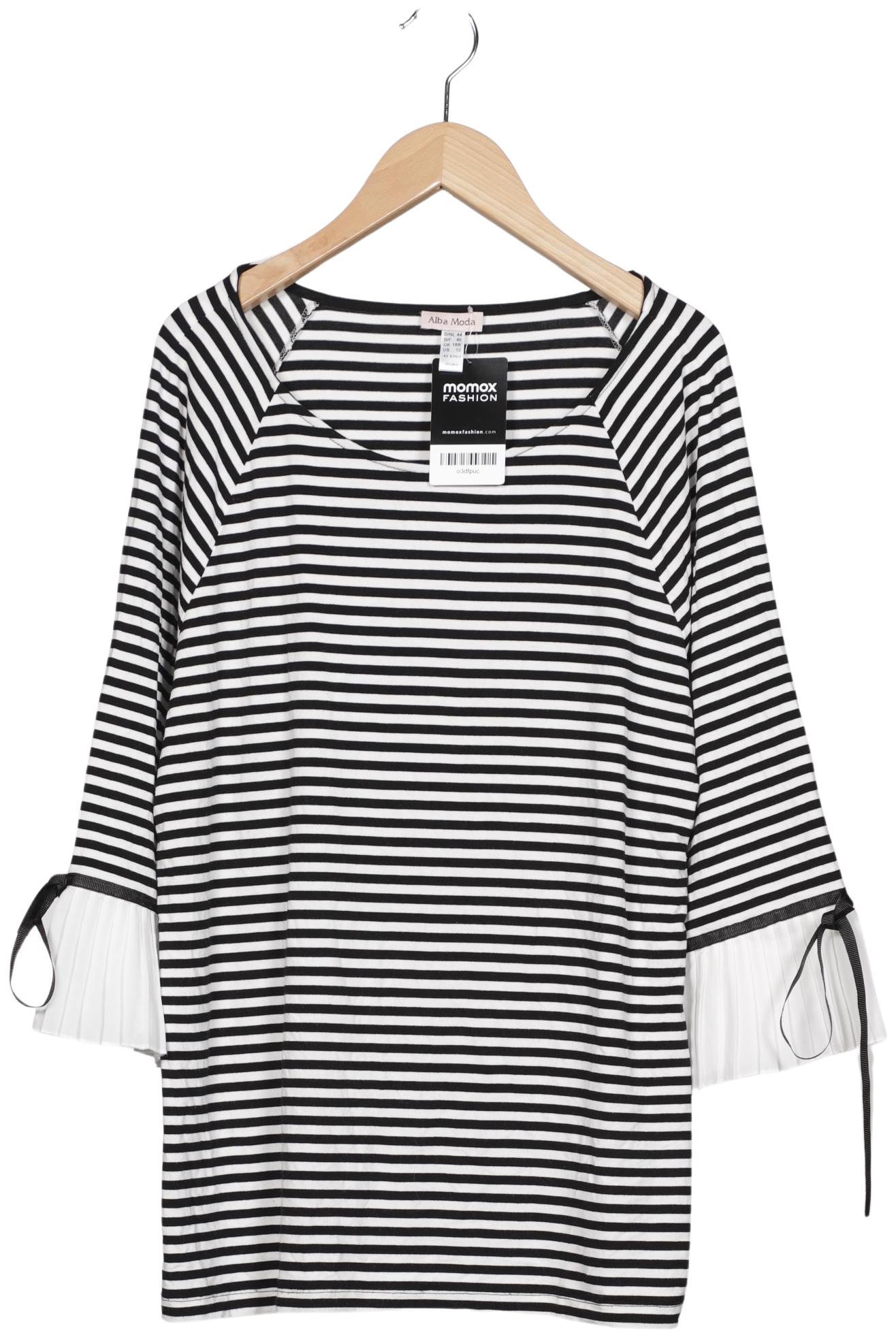 

Alba Moda Damen Langarmshirt, schwarz, Gr. 44