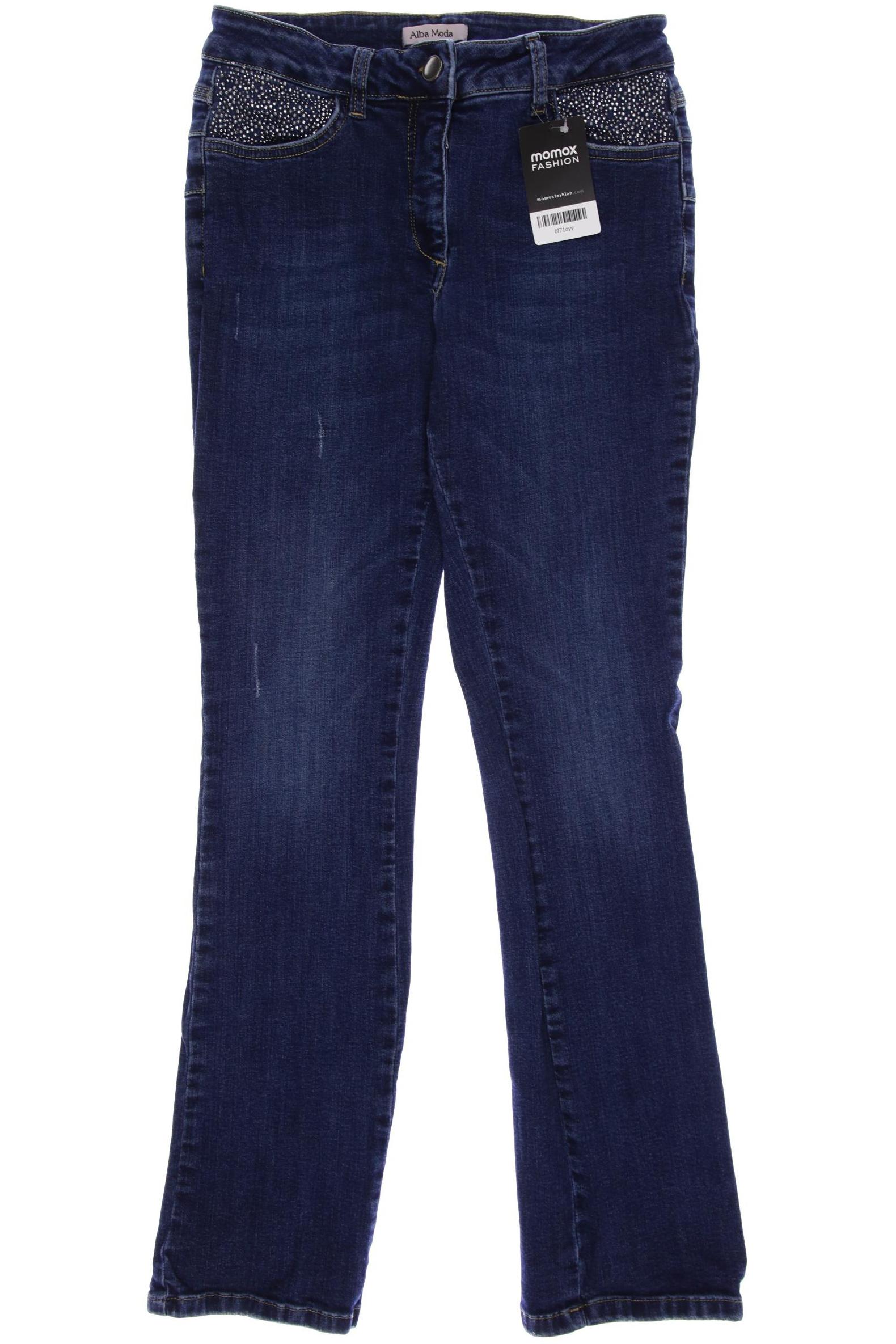 

Alba Moda Damen Jeans, marineblau