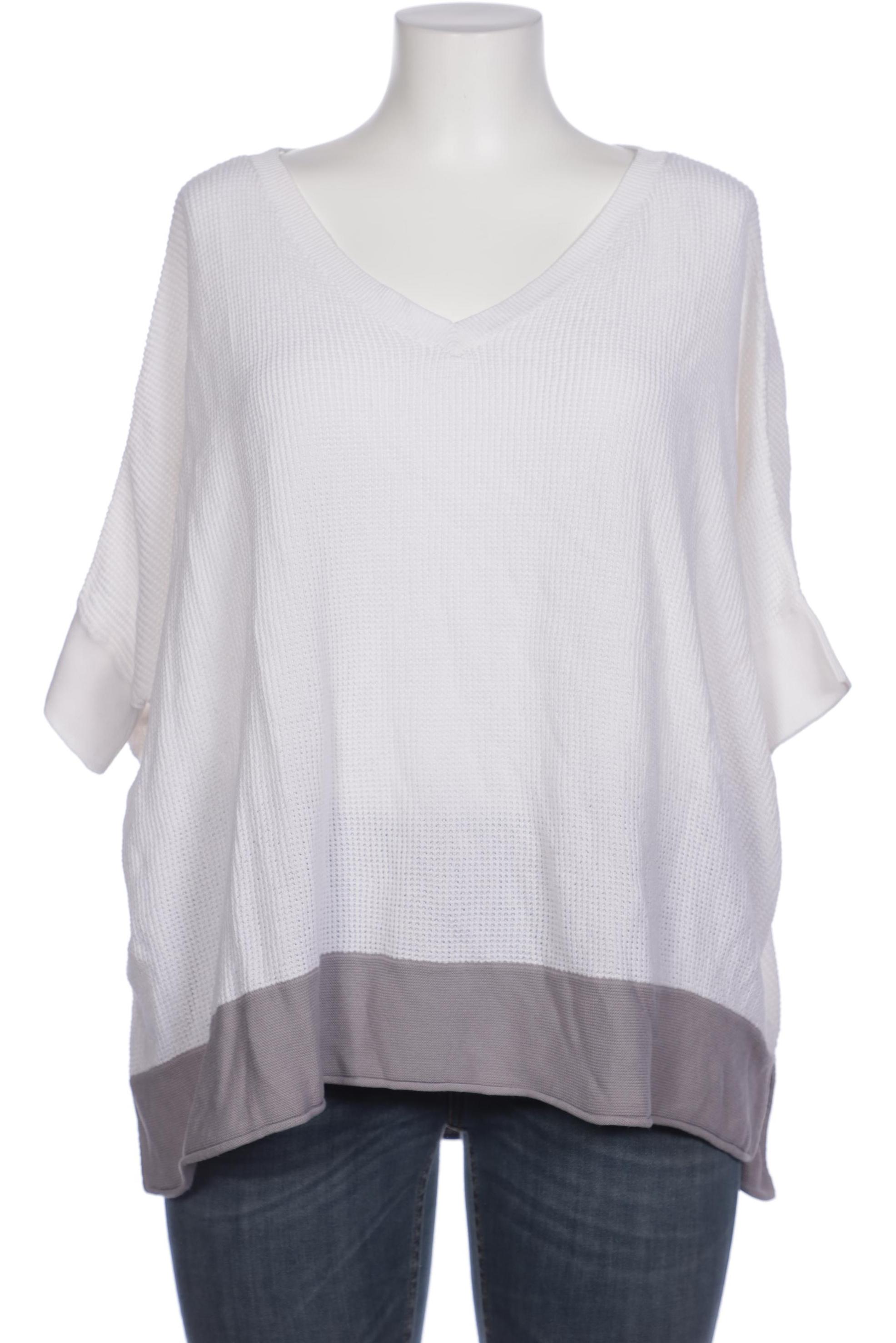 

Alba Moda Damen Pullover, weiß, Gr. 48