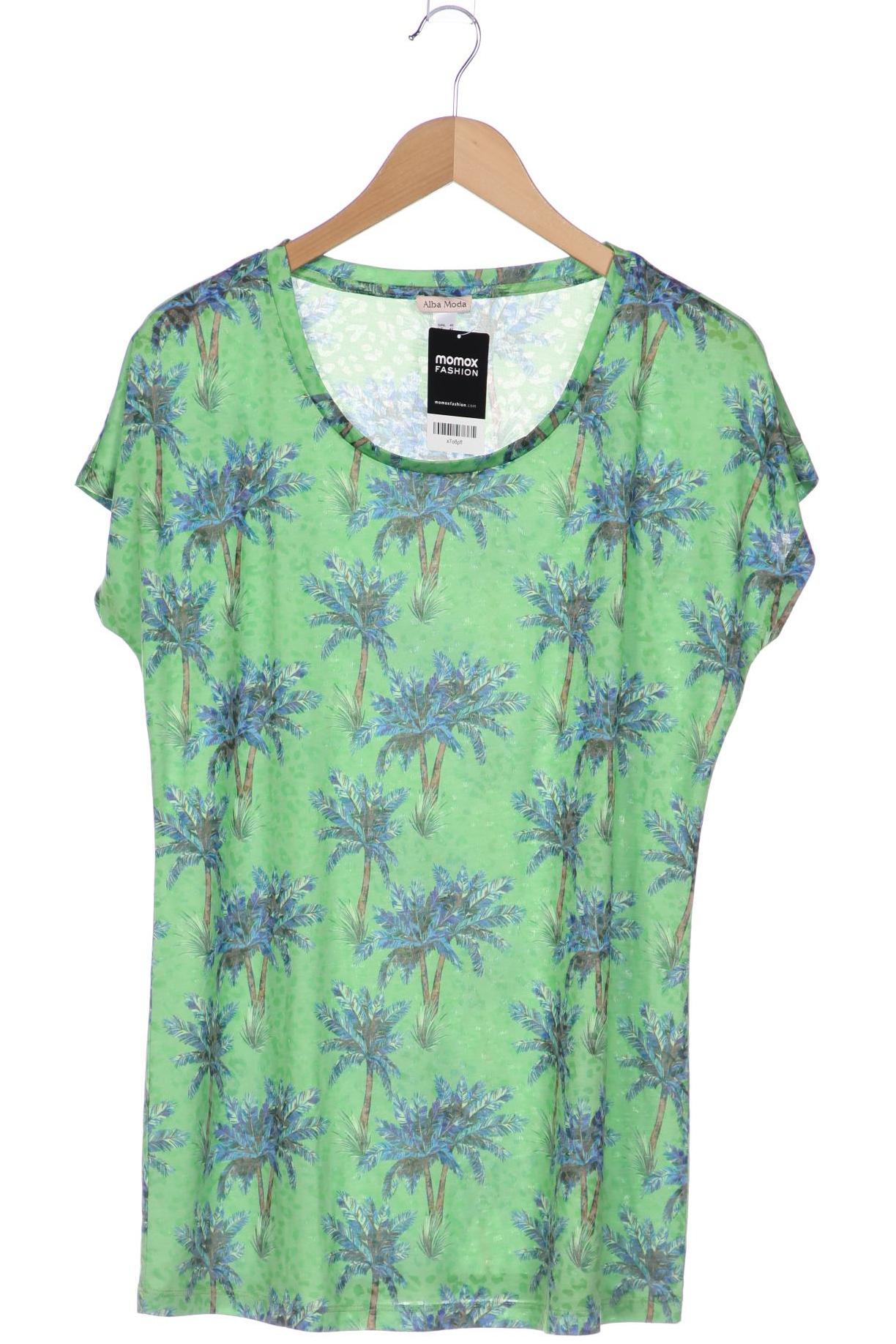 

Alba Moda Damen T-Shirt, grün, Gr. 40