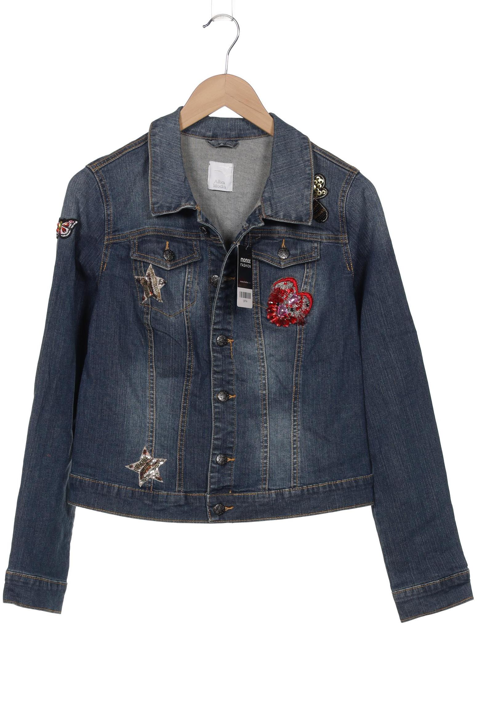 

Alba Moda Damen Jacke, blau, Gr. 36