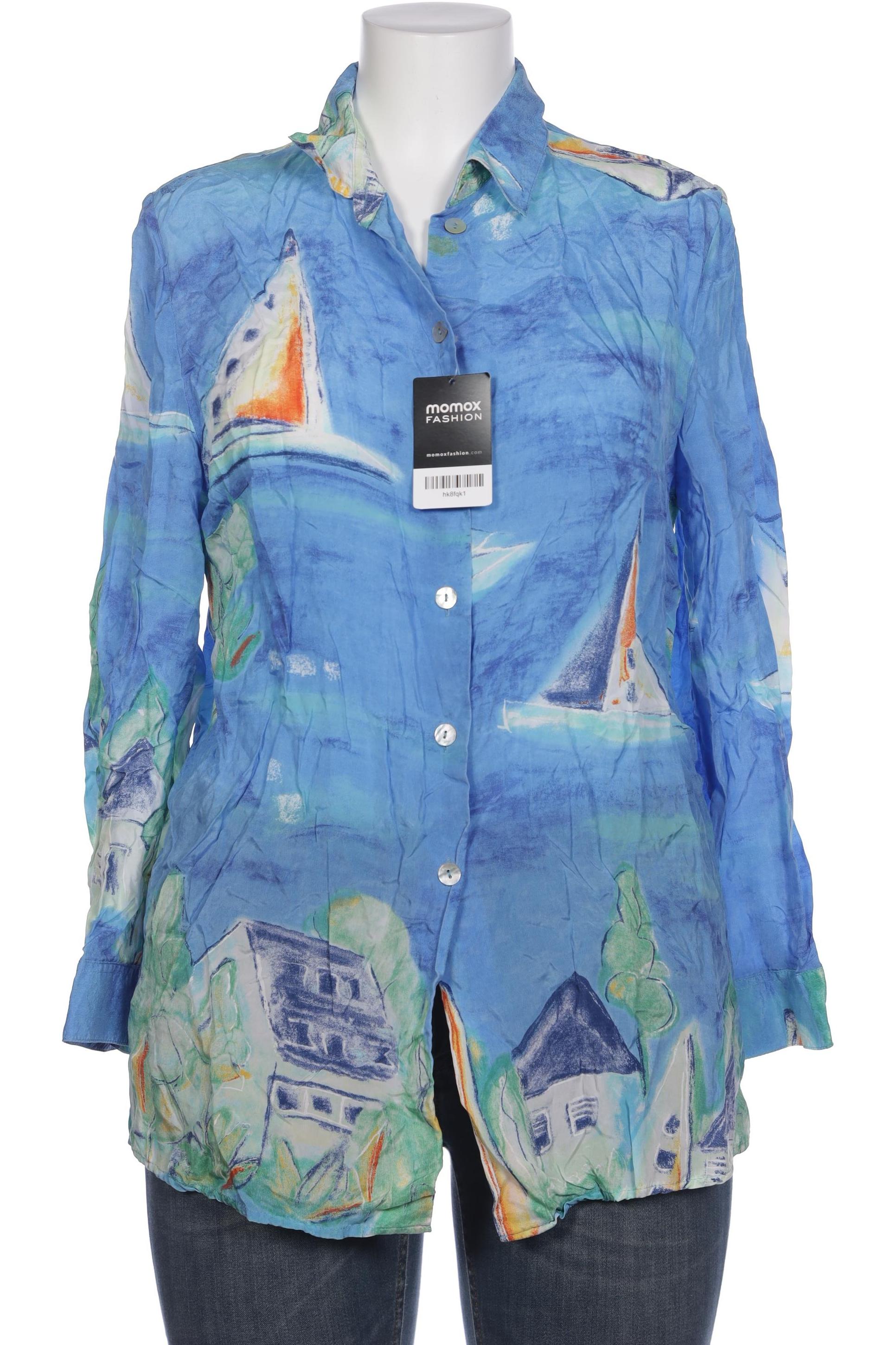 

Alba Moda Damen Bluse, blau, Gr. 42