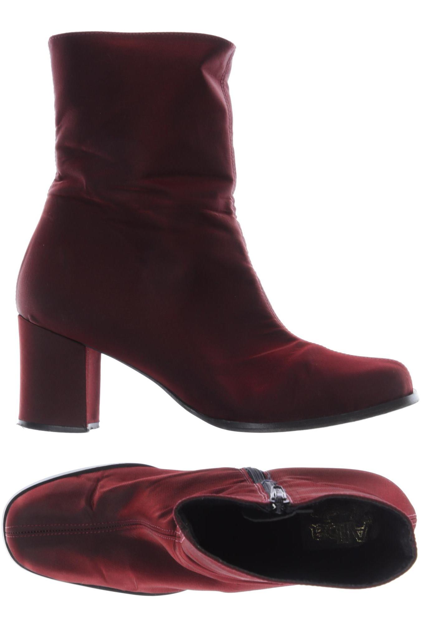 

Alba Moda Damen Stiefelette, bordeaux, Gr. 40