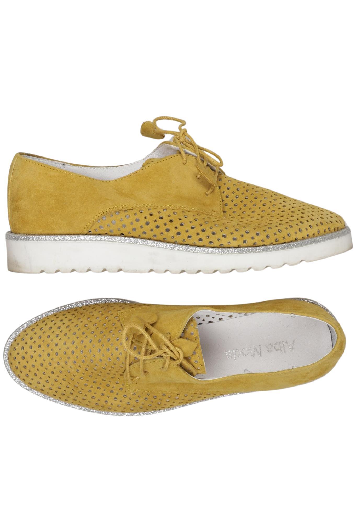 

Alba Moda Damen Halbschuh, orange, Gr. 38