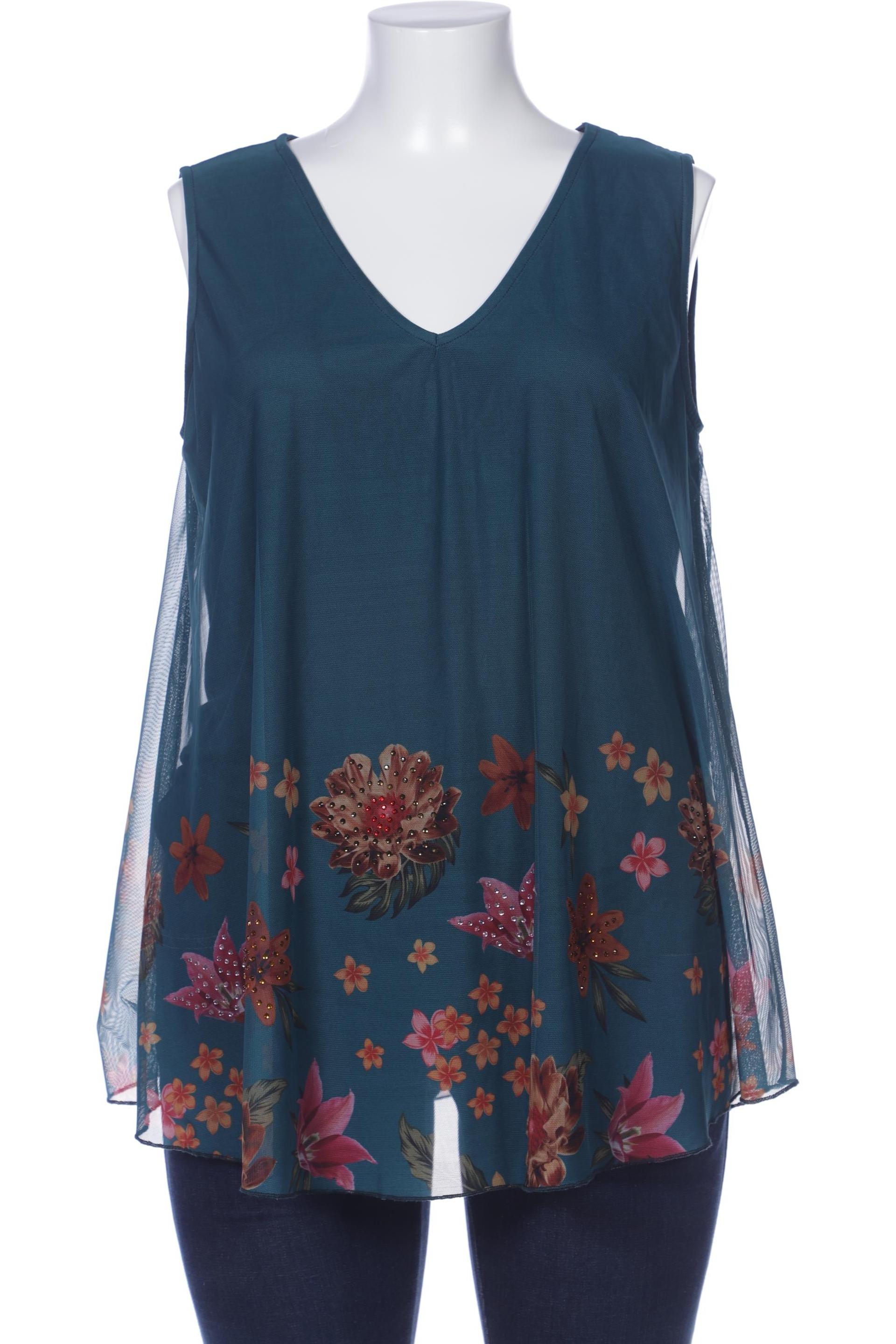 

Alba Moda Damen Bluse, türkis, Gr. 46